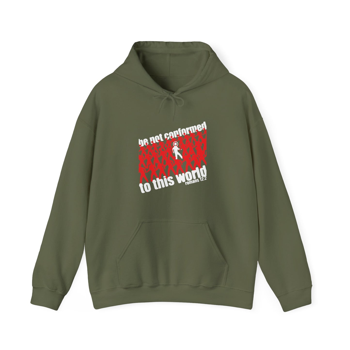 Be Not Conformed to This World (Romans 12:2) | Reject the Modern World | Orthodox Christian Hoodie