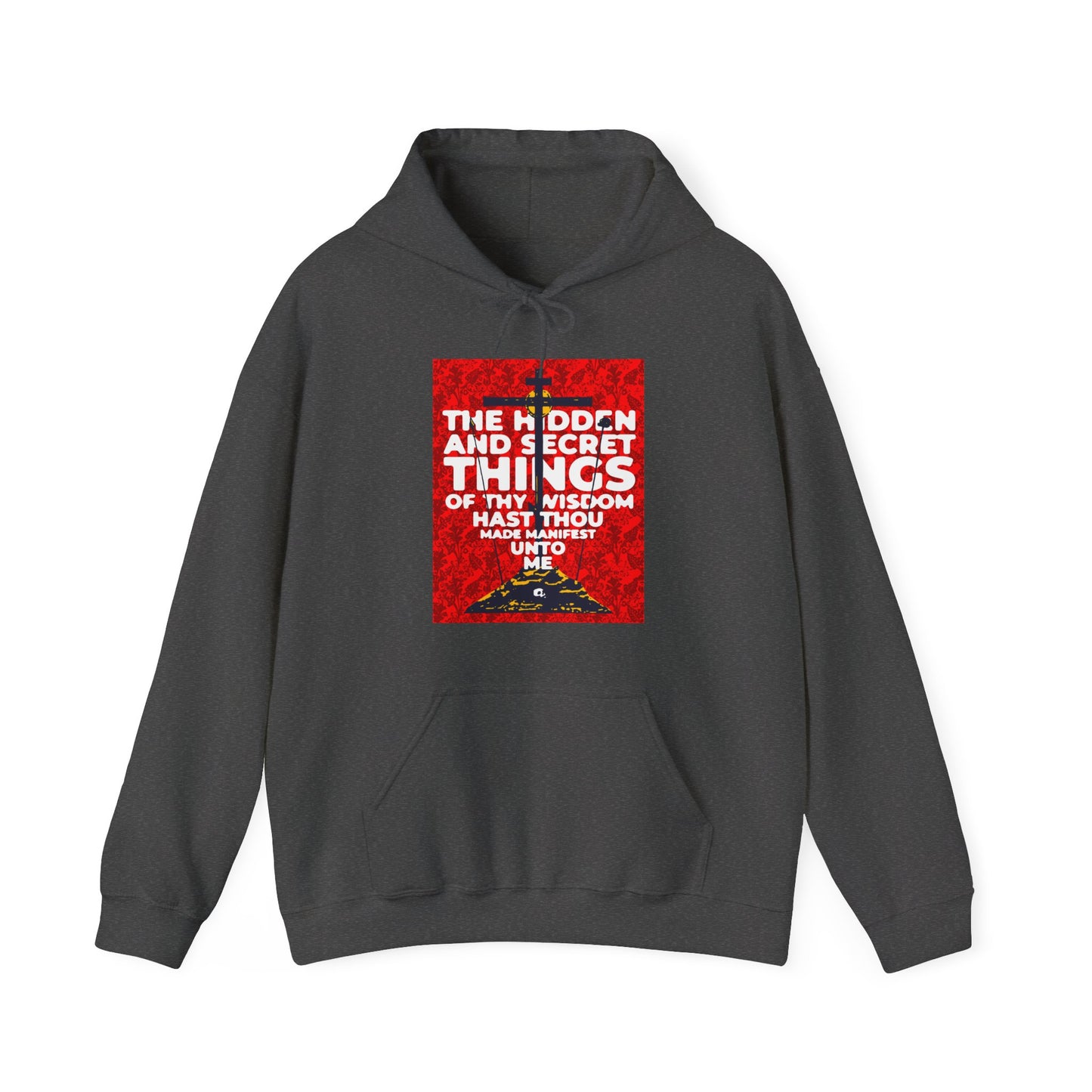 The Hidden and Secret Things of Thy Wisdom (Psalm 50/51) | Golgotha Cross | Skull of Adam | Orthodox Christian Hoodie