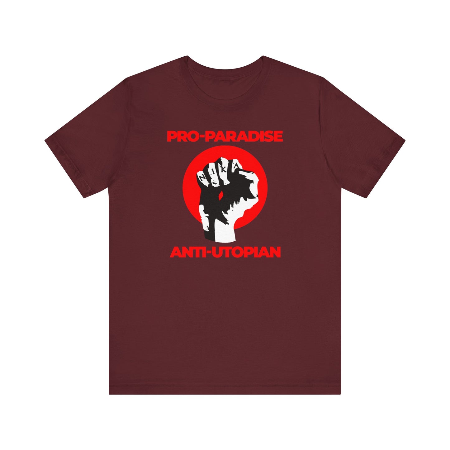 Pro-Paradise Anti-Utopian No. 1 | Orthodox Christian T-Shirt