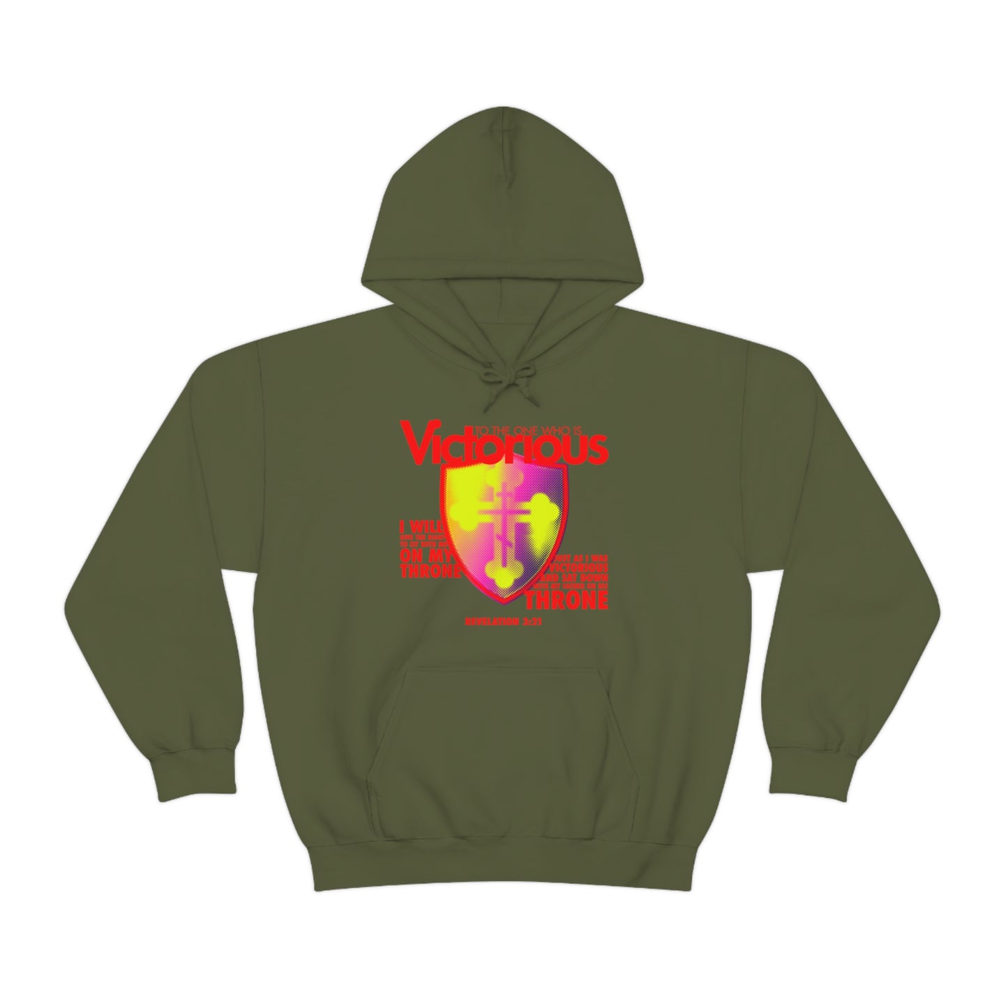 To The One Who Is Victorious No. 5 | Orthodox Christian Hoodie / Hooded Sweatshirt