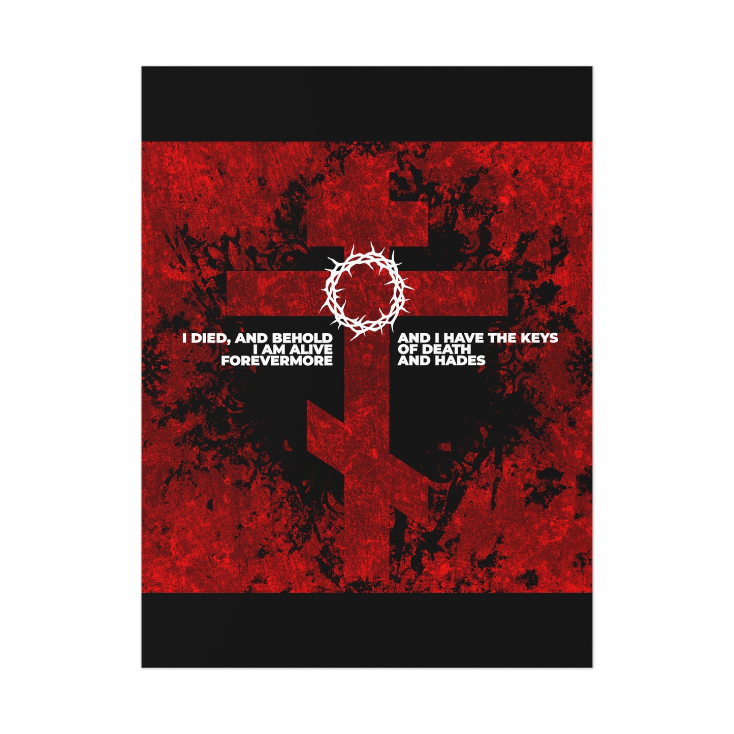 I Am Alive Forevermore No. 2 | Orthodox Christian Art Poster