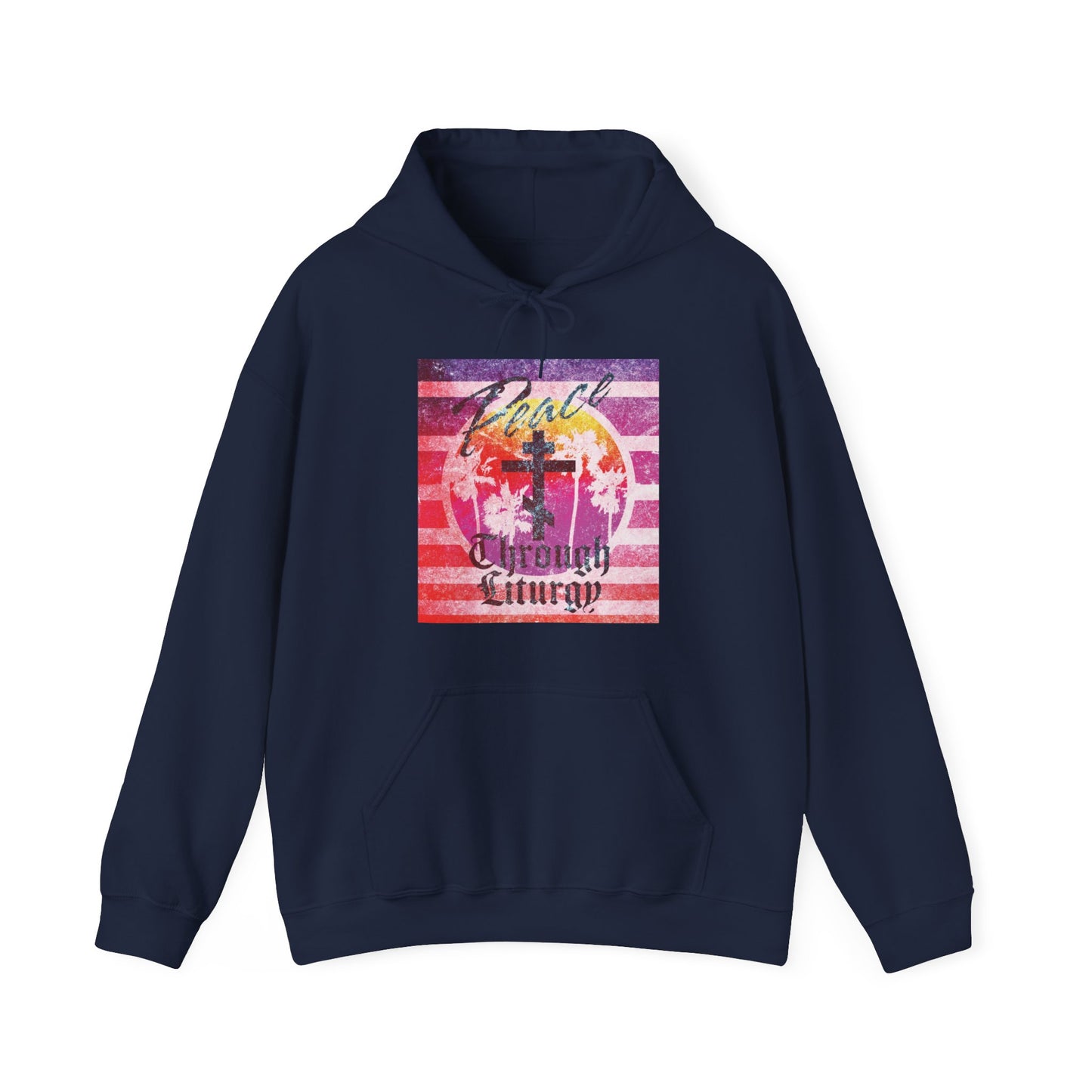 Peace Through Liturgy No. 1 | Orthodox Christian Hoodie / Hooded Sweatshirt