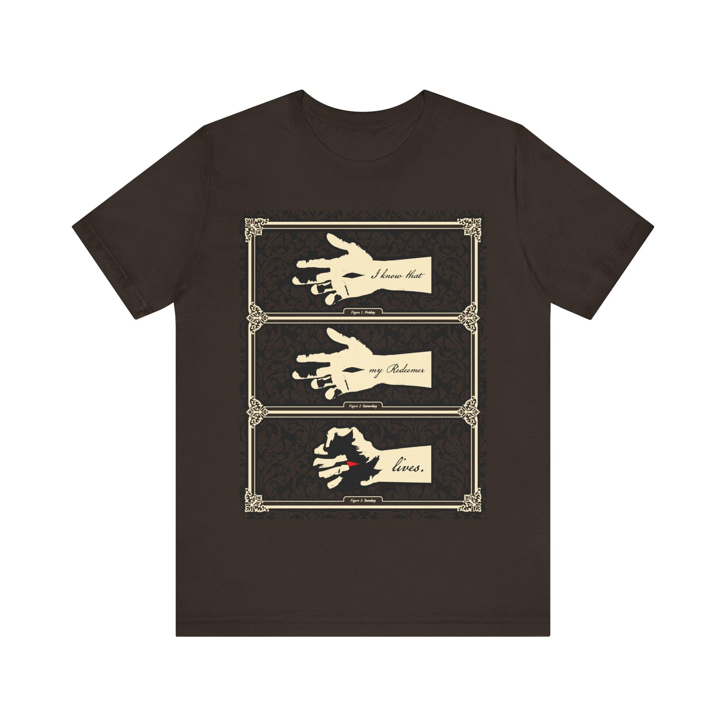 I Know That My Redeemer Lives (Job 19:25) No. 1 | Orthodox Christian T-Shirt