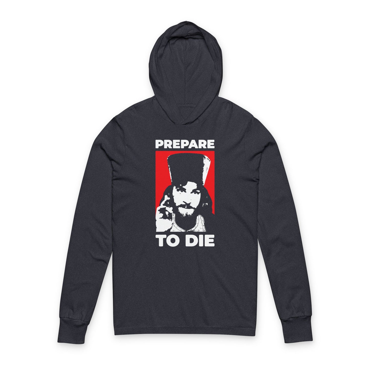 Prepare to Die | Remember You Will Die | Inigo Montoya as Orthodox Priest Giving a Blessing | Princess Bride | Orthodox Long Sleeve Hooded Shirt
