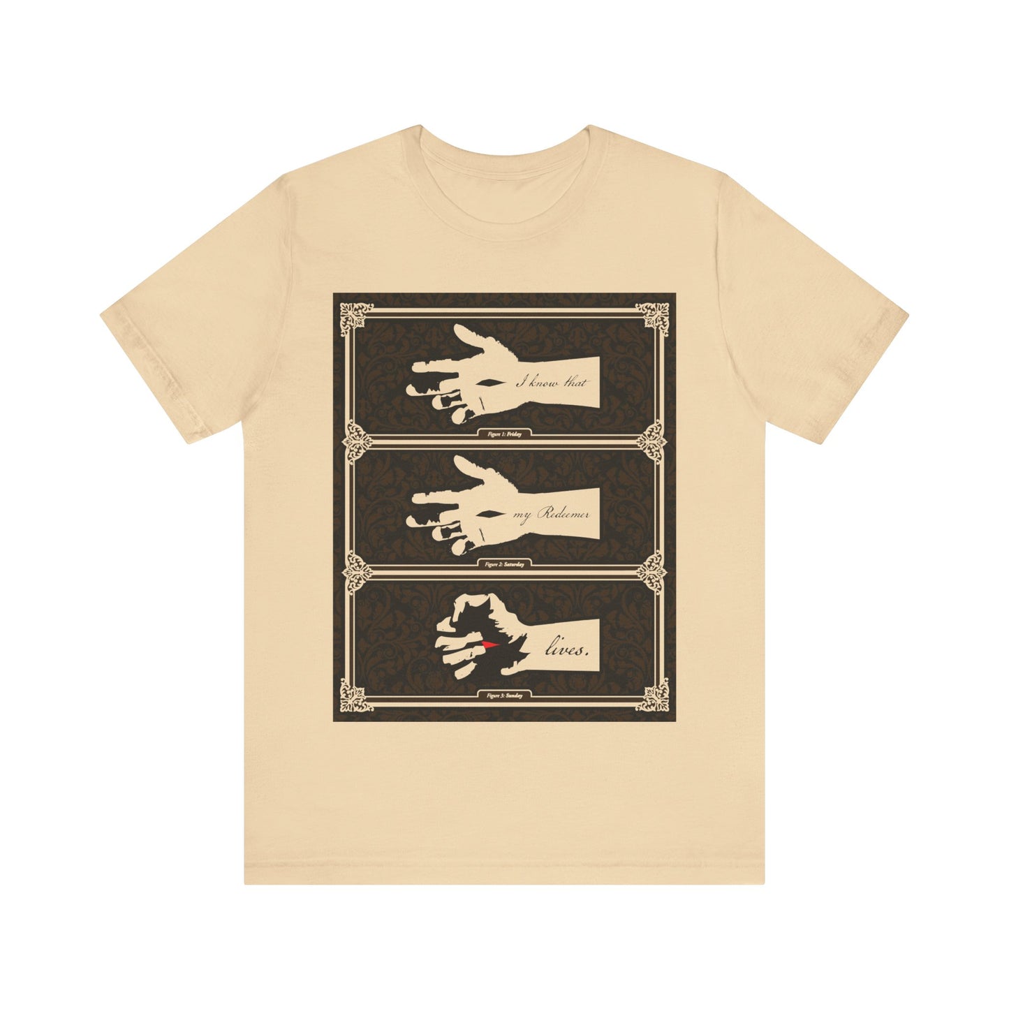 I Know That My Redeemer Lives (Job 19:25) No. 1 | Orthodox Christian T-Shirt