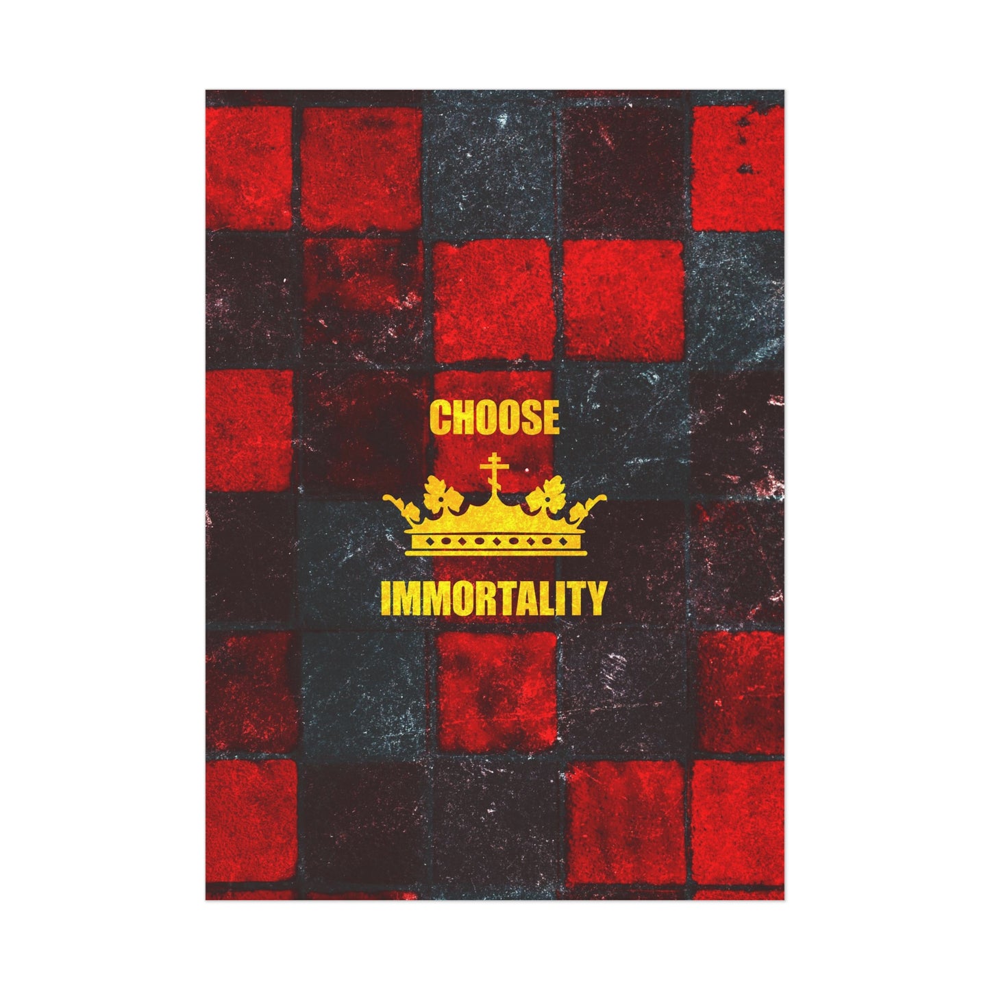 Choose Immortality No. 1 | Orthodox Christian Art Poster