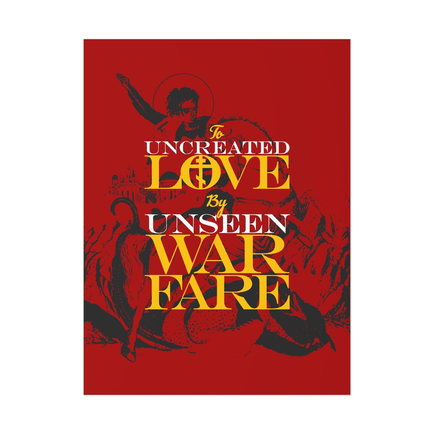 Uncreated Love No. 1 |  Orthodox Christian Art Poster