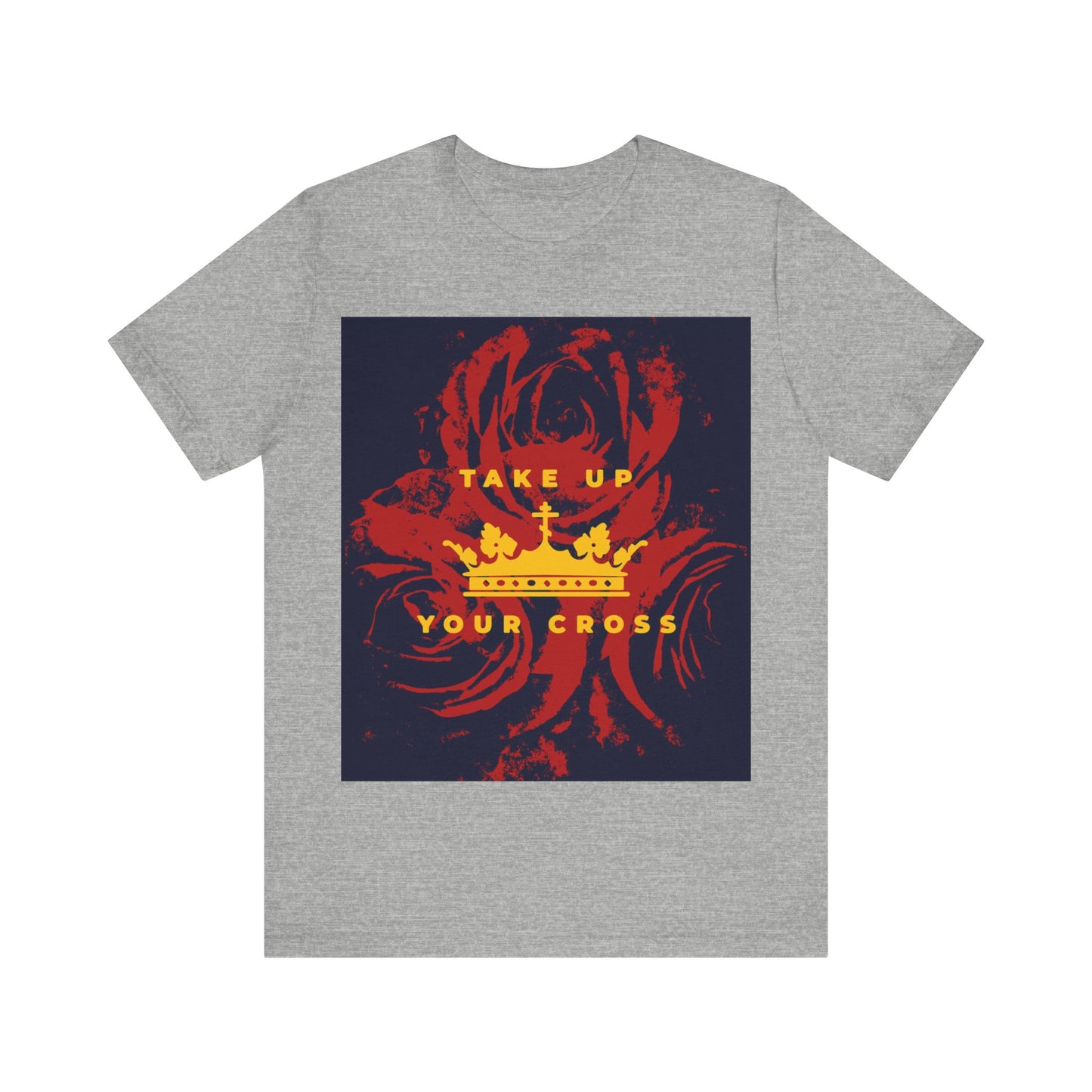 Take Up Your Cross No. 1 (Matthew 16:24-26) | Orthodox Christian T-Shirt