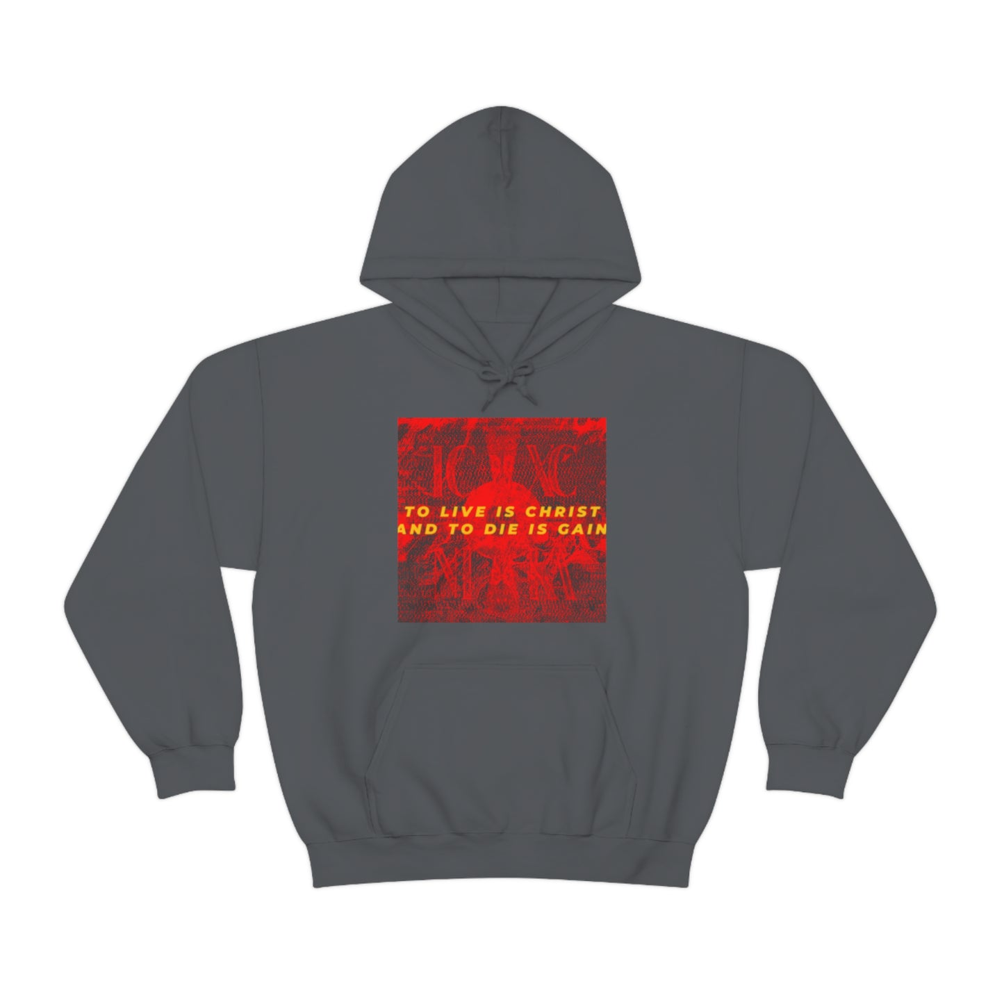 To Live is Christ, and to Die is Gain No. 1 | Orthodox Christian Hoodie / Hooded Sweatshirt