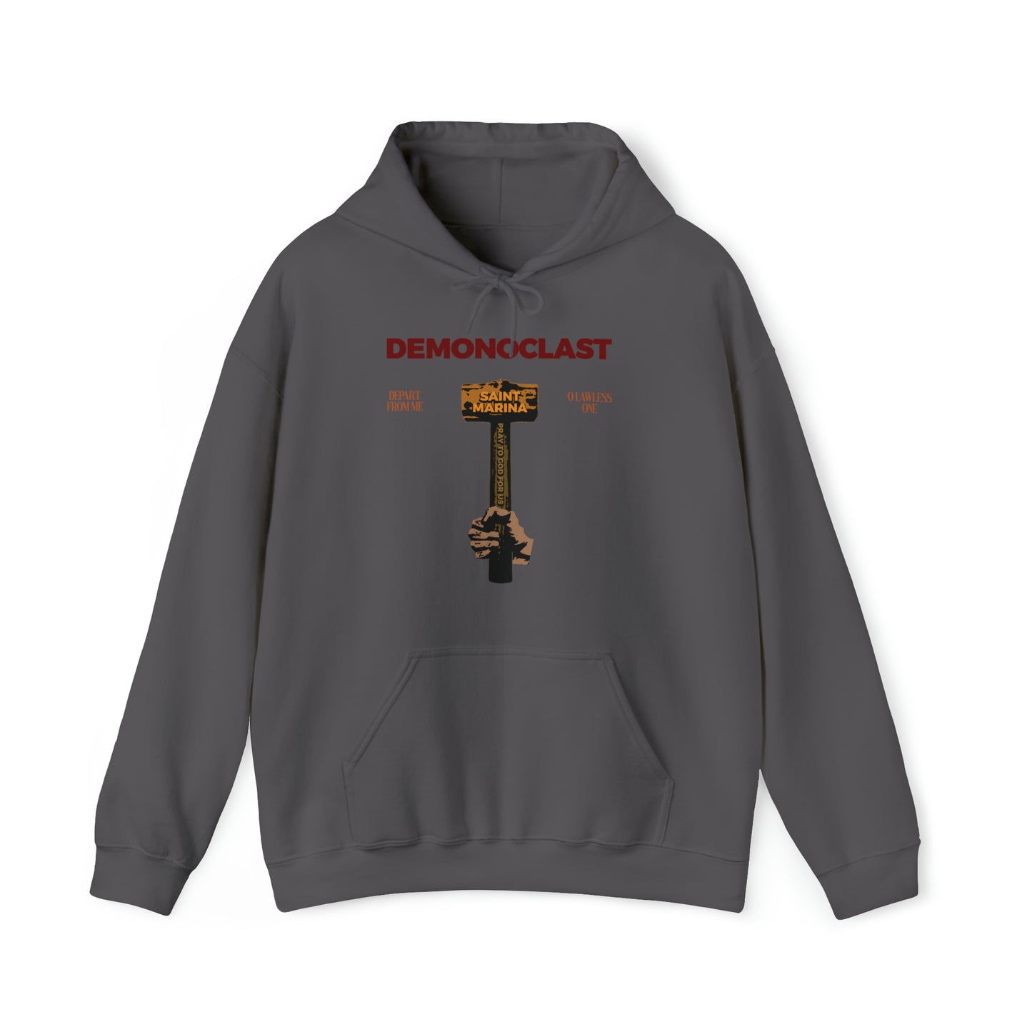Demonoclast No. 1 (St. Marina's Hammer) | Orthodox Christian Hoodie / Hooded Sweatshirt