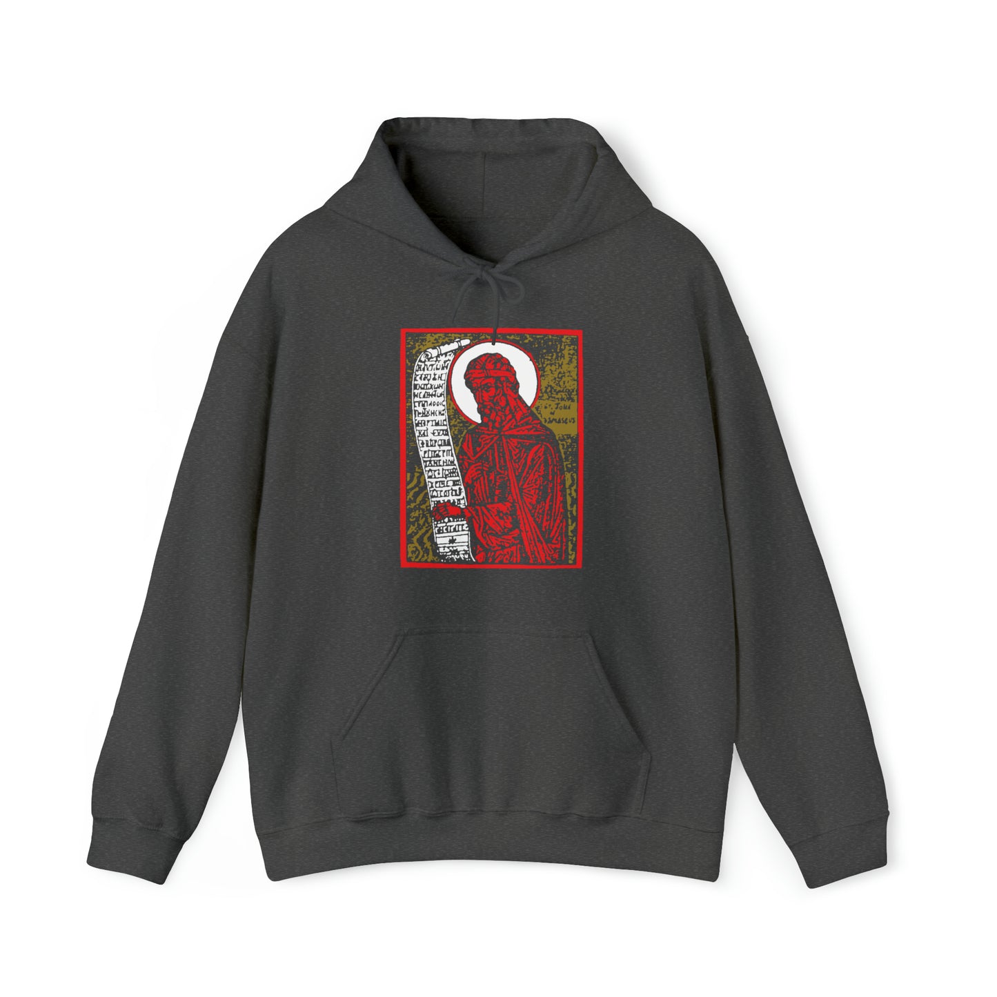 St. John of Damascus No. 1 | Orthodox Christian Hoodie / Hooded Sweatshirt