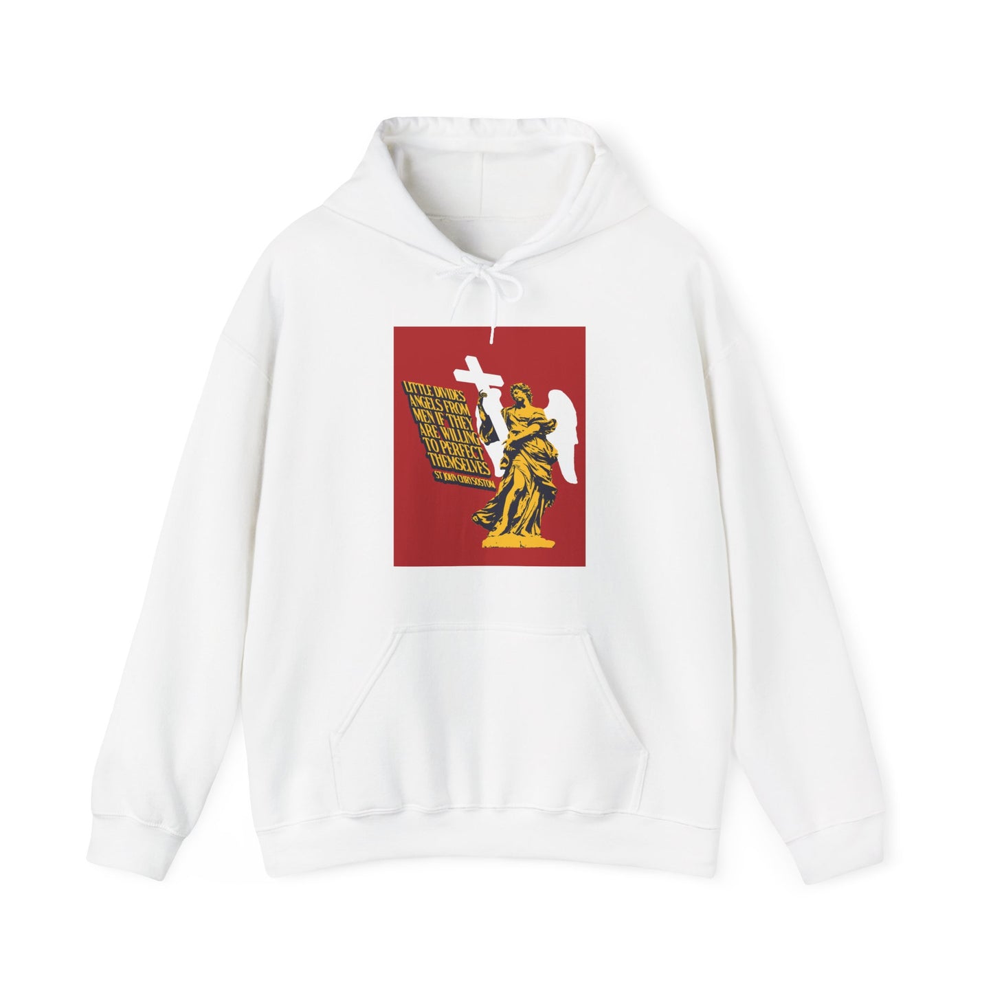 Little Divides Angels from Men (St. John Chrysostom) No. 2 | Orthodox Christian Hoodie