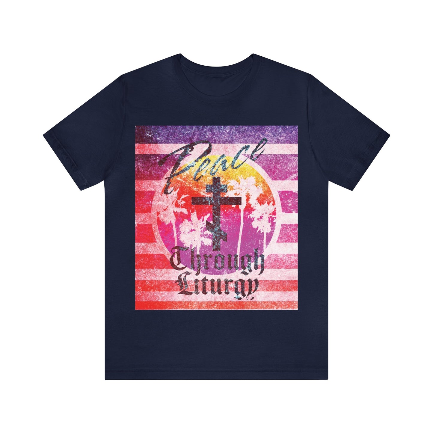 Peace Through Liturgy No. 1 | Orthodox Christian T-Shirt