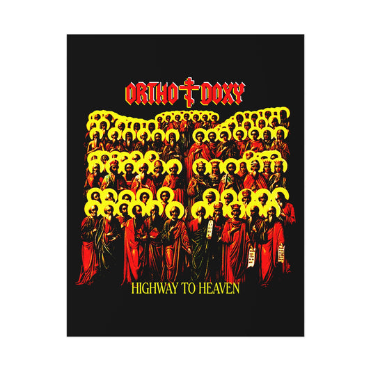Orthodoxy: Highway to Heaven No. 1 | Orthodox Christian Art Poster