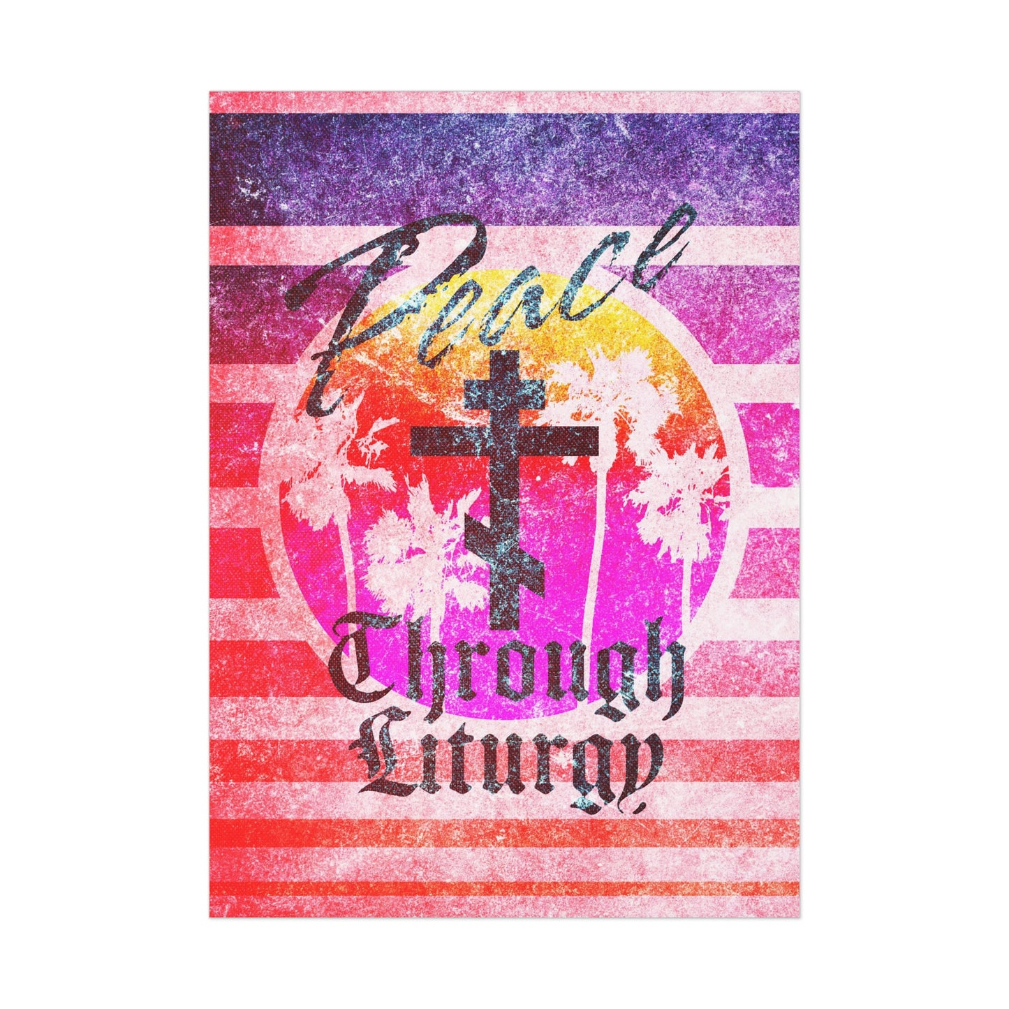 Peace Through Liturgy No. 1 | Orthodox Christian Art Poster