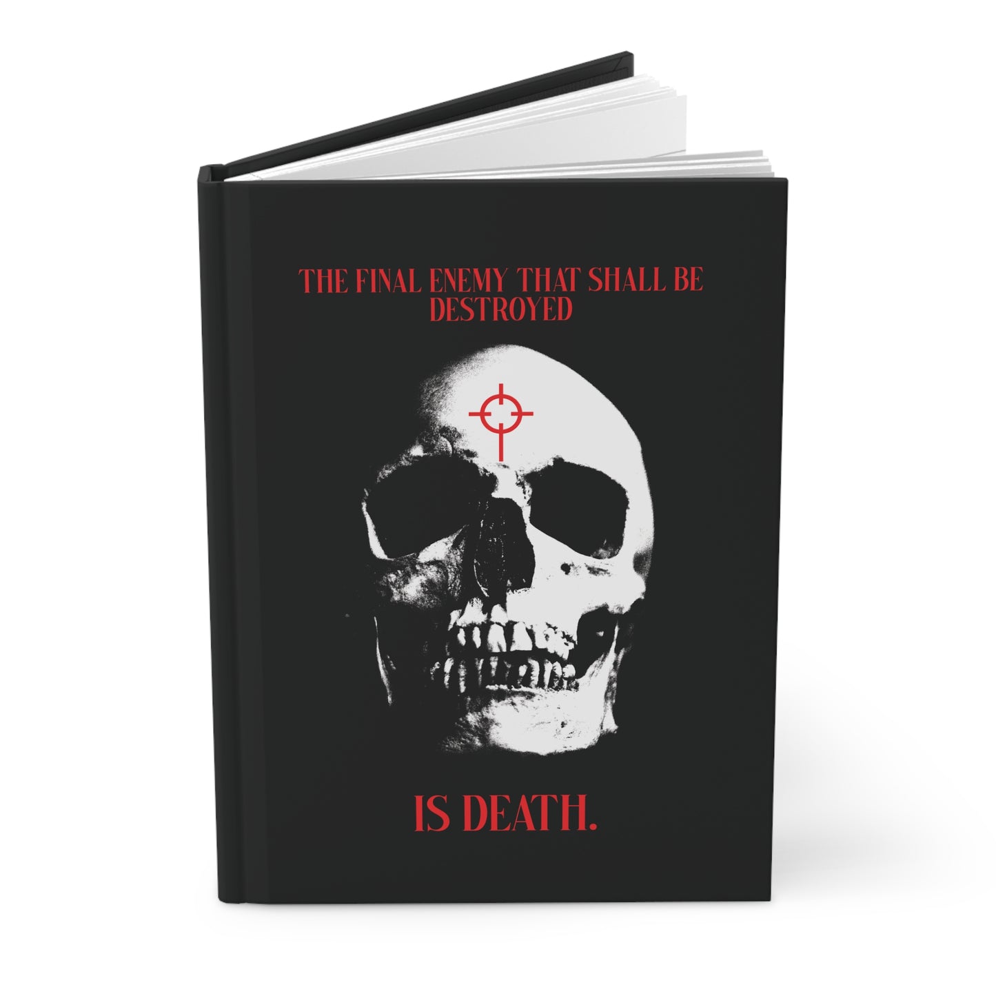 The Final Enemy That Shall Be Destroyed No. 1 | Orthodox Christian Accessory | Hardcover Journal