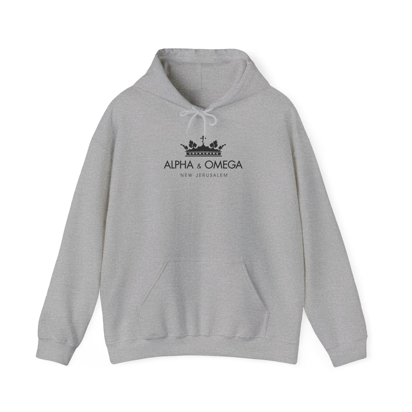 Alpha & Omega No. 2 | Orthodox Christian Hoodie / Hooded Sweatshirt