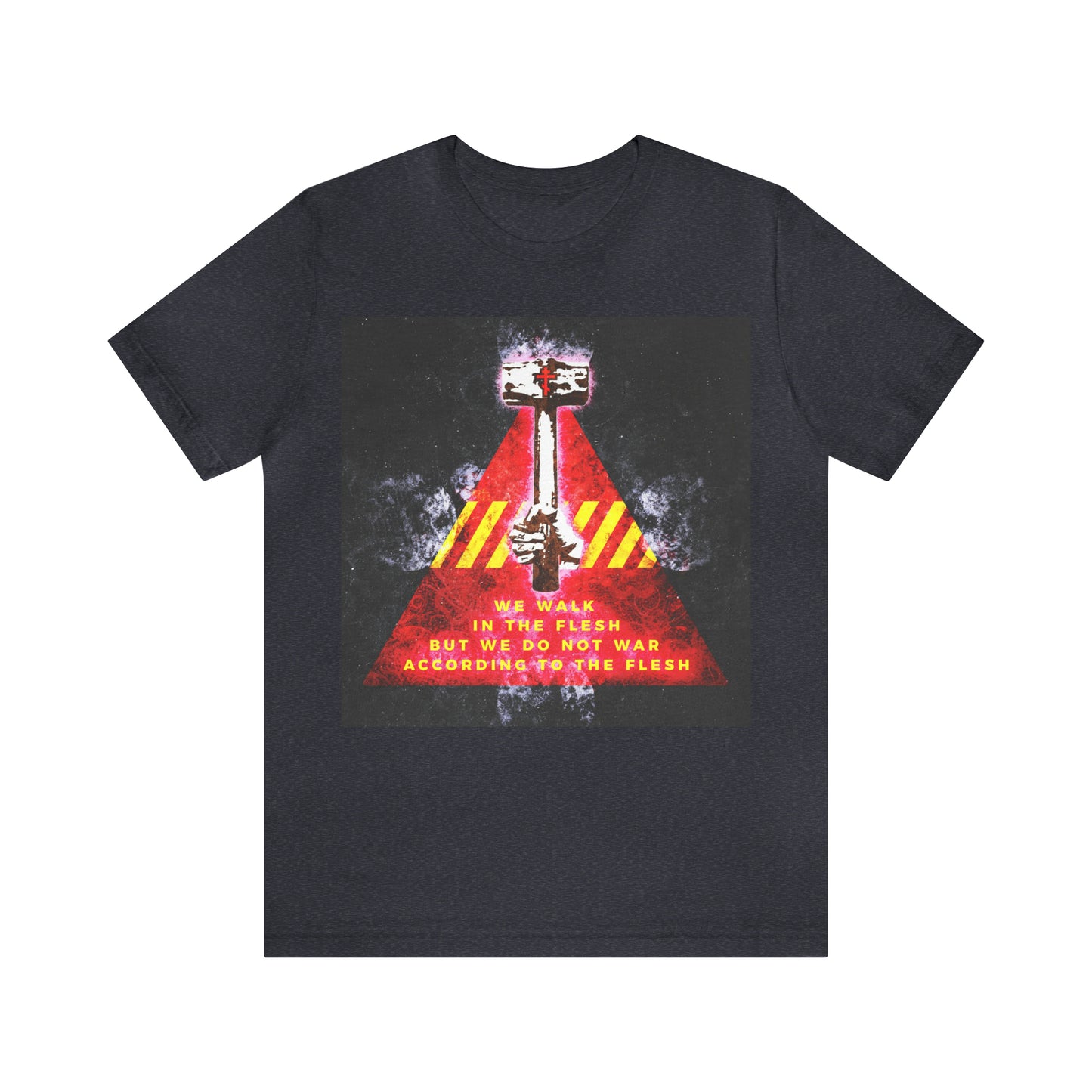 We Do Not War According to the Flesh No. 2 | Orthodox Christian T-Shirt