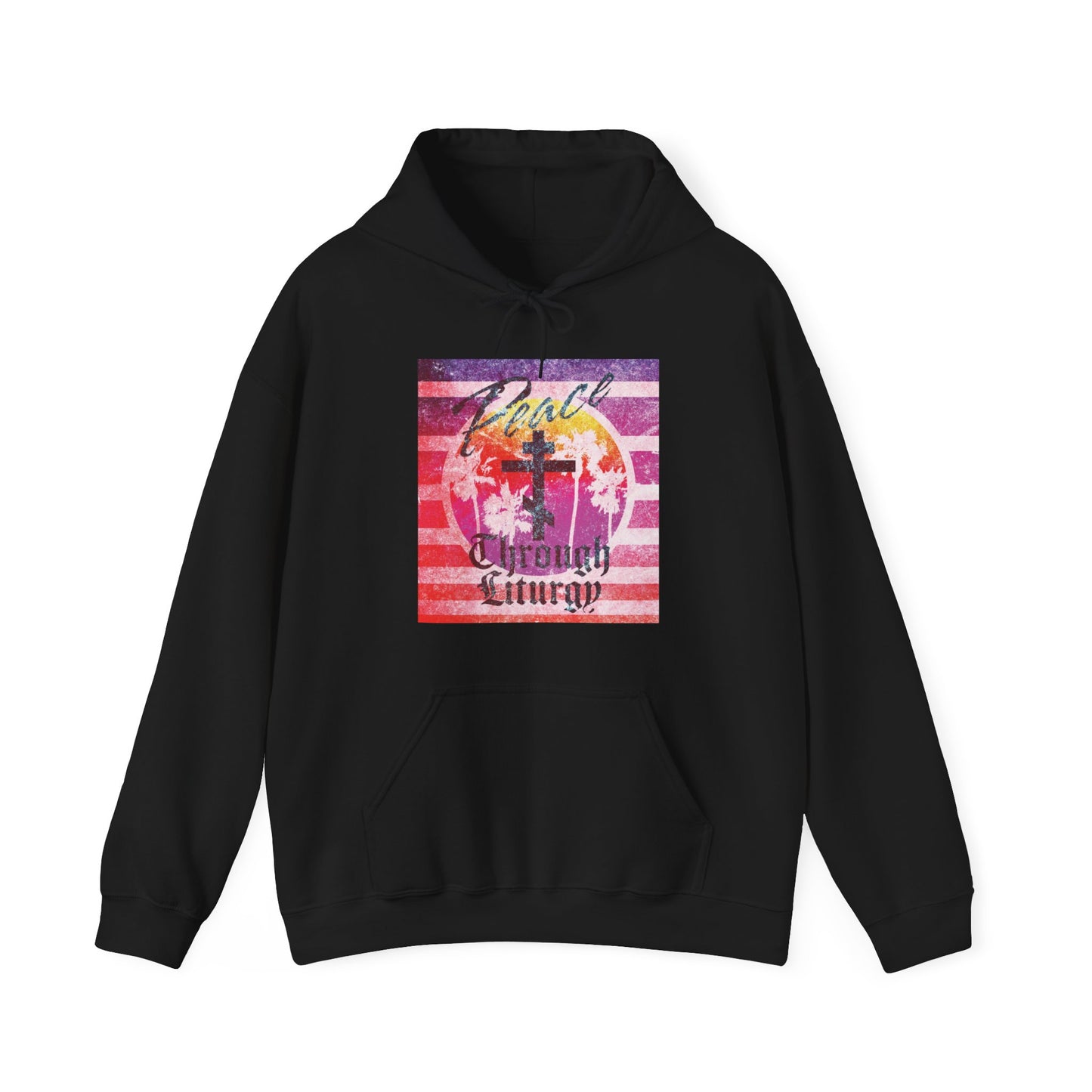 Peace Through Liturgy No. 1 | Orthodox Christian Hoodie / Hooded Sweatshirt