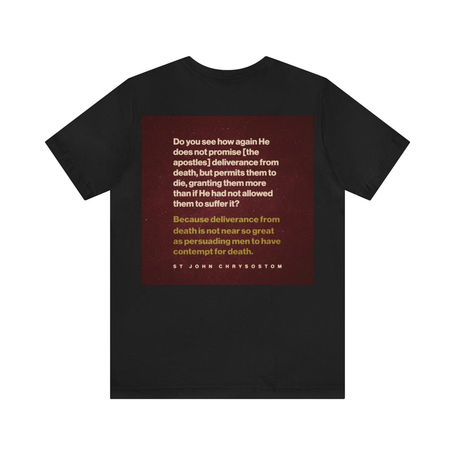 Do Not Fear Those Who Kill the Body No. 1 | Orthodox Christian Double-Sided T-Shirt