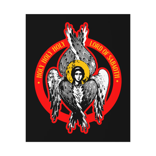 Holy Holy Holy No. 4 (Seraphim IconoGraphic) | Orthodox Christian Art Poster