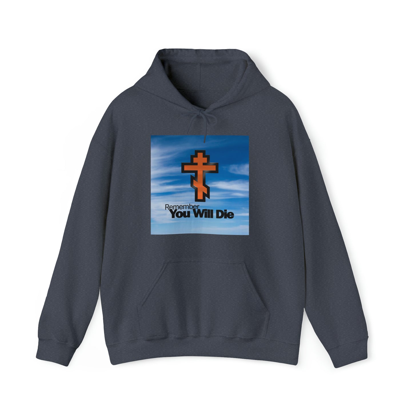 Remember You Will Die MS Windows No. 1  | Orthodox Christian Hoodie / Hooded Sweatshirt