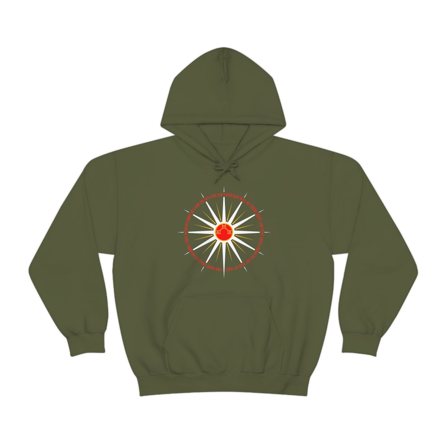 And Night Shall Be No More No. 1 | Orthodox Christian Hoodie / Hooded Sweatshirt