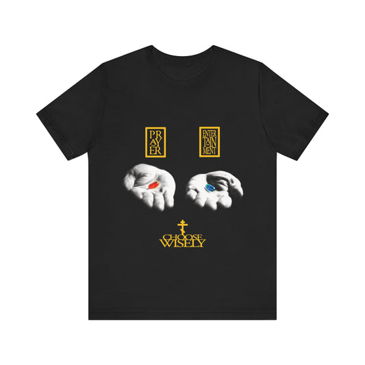 Red Pill Blue Pill (Choose Wisely) No. 1 | Orthodox Christian T-Shirt