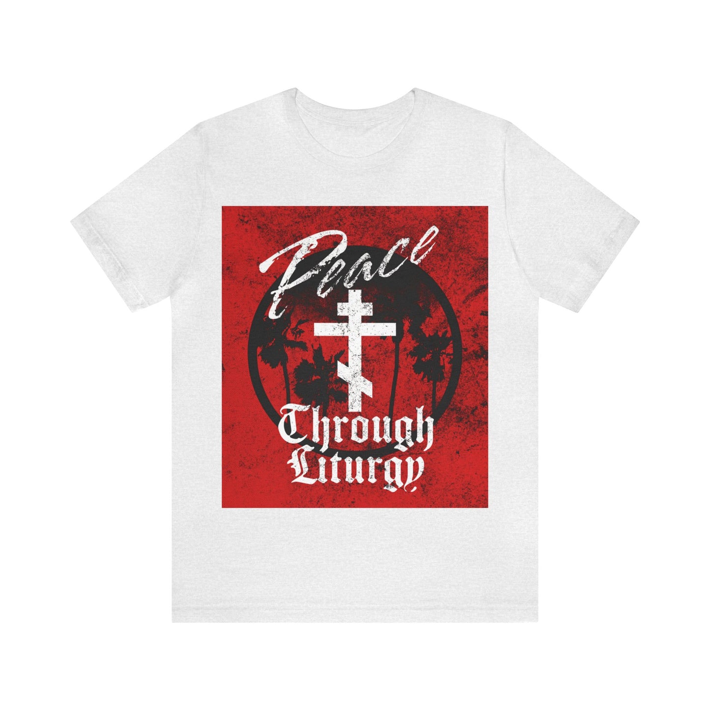 Peace Through Liturgy No. 2 | Orthodox Christian T-Shirt