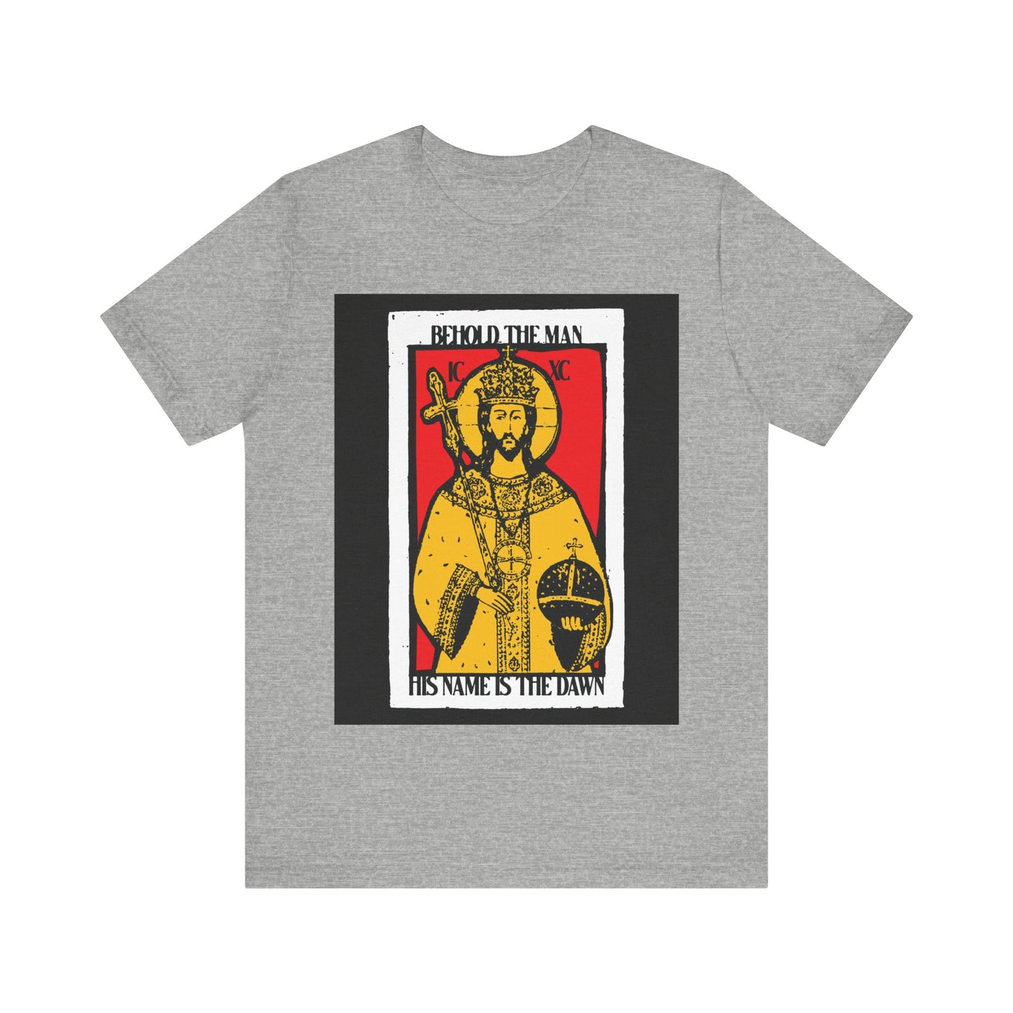 Behold the Man, His Name is the Dawn (Zechariah 6:12) No. 1 | Orthodox Christian T-Shirt