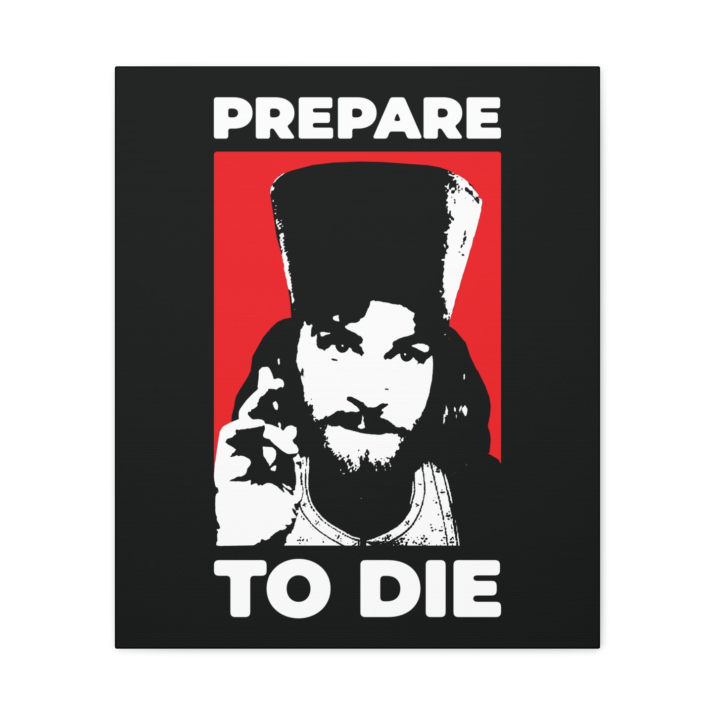 Prepare to Die | Remember You Will Die | Inigo Montoya as Orthodox Priest Giving a Blessing | Princess Bride | Orthodox Christian Canvas Art