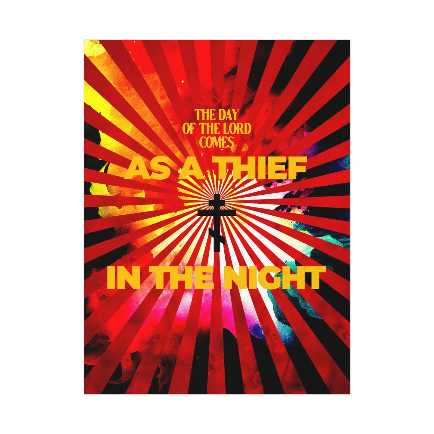 The Day of the Lord No. 3 | Orthodox Christian Art Poster
