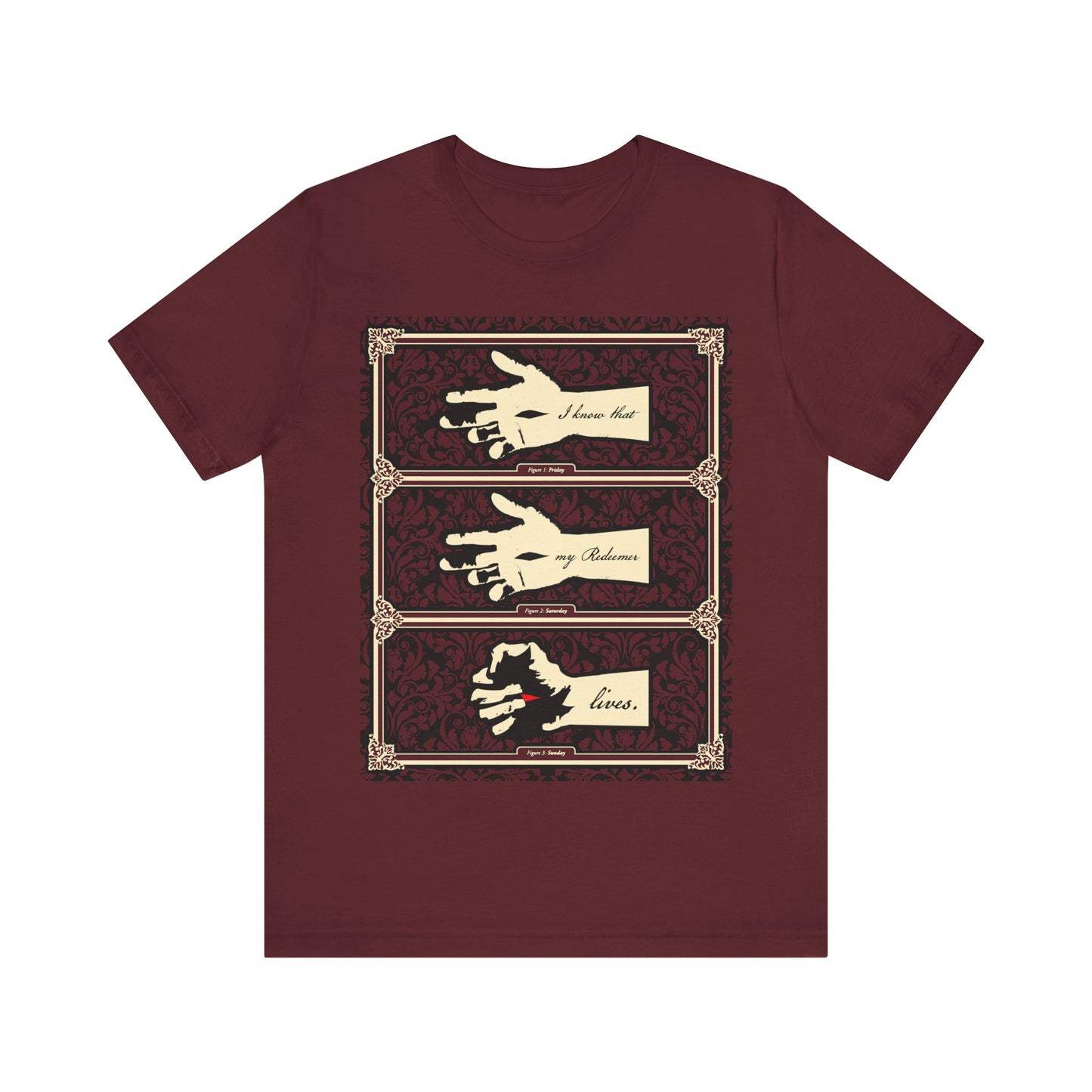 I Know That My Redeemer Lives (Job 19:25) No. 1 | Orthodox Christian T-Shirt