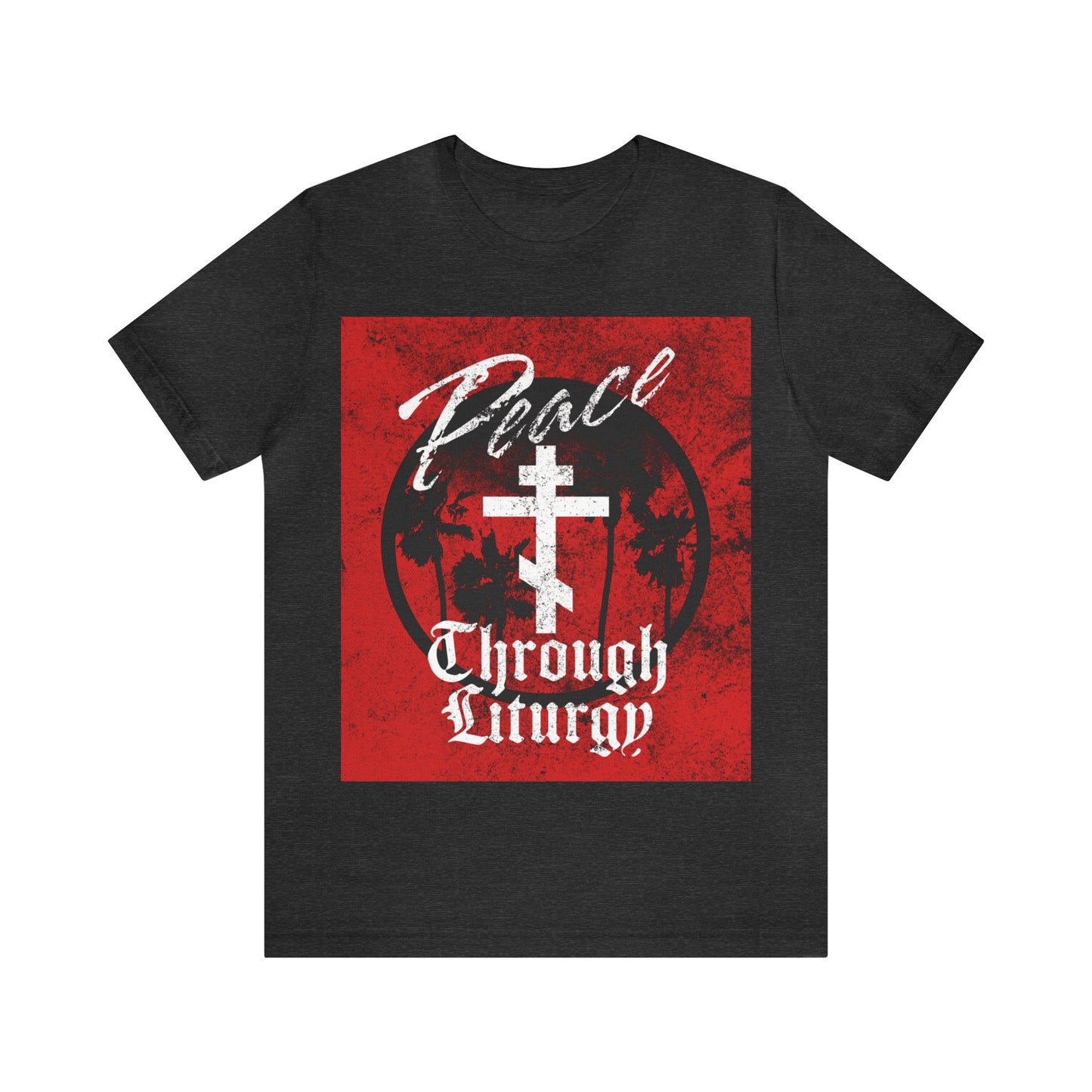 Peace Through Liturgy No. 2 | Orthodox Christian T-Shirt