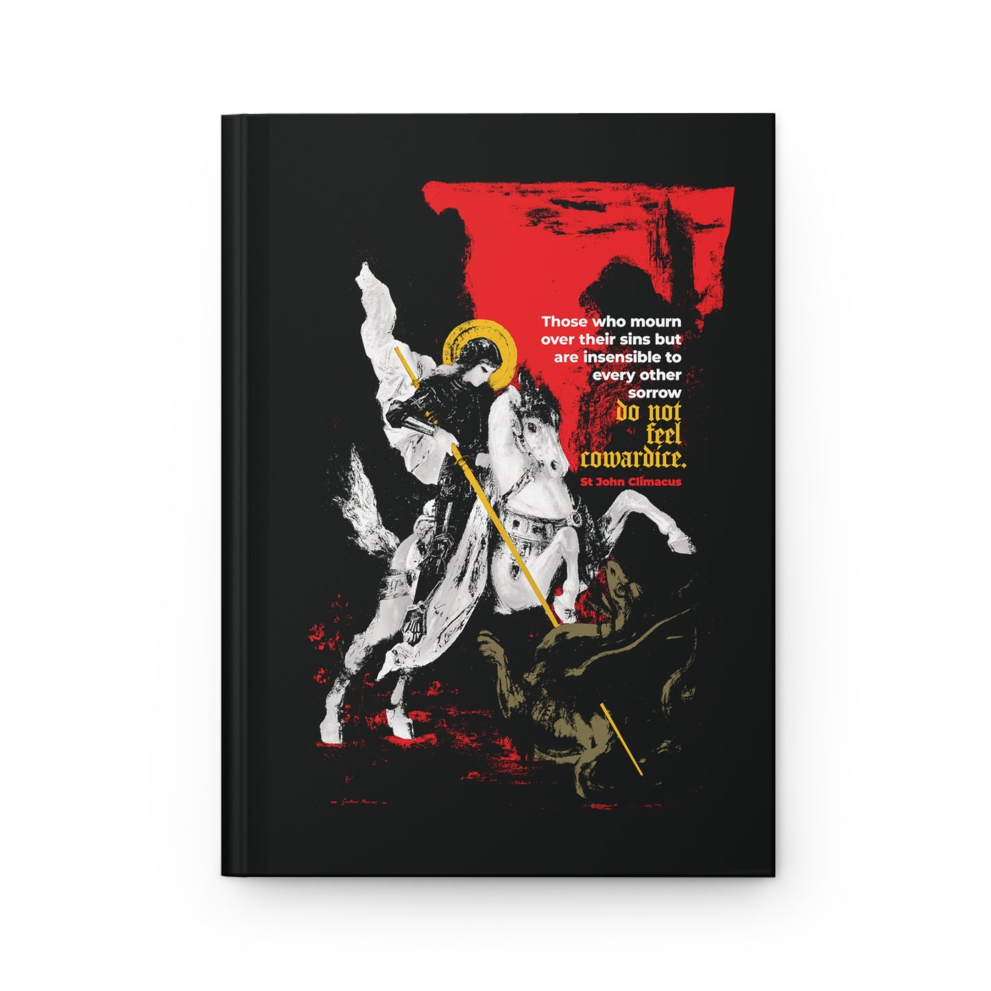 Those Who Mourn Over Their Sins (St John Climacus) No. 1 | Orthodox Christian Accessory | Hardcover Journal