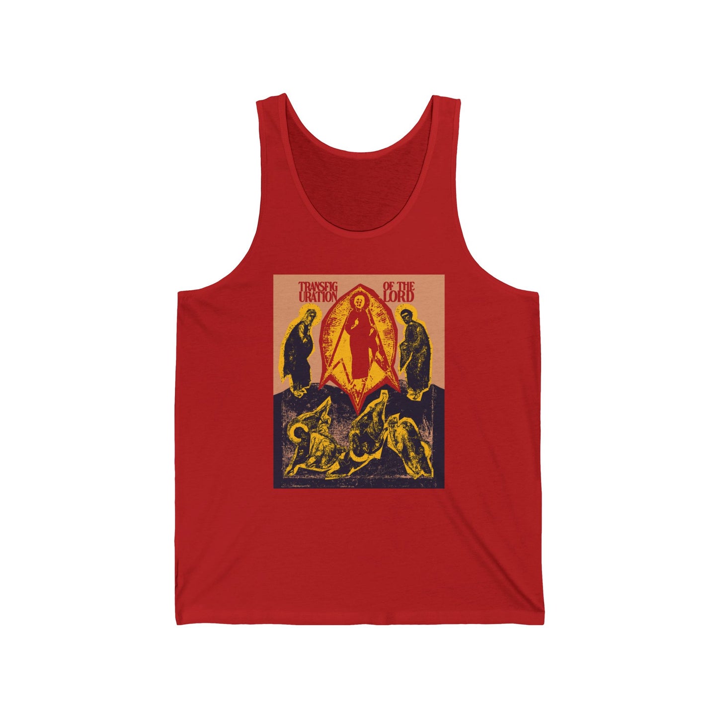 Transfiguration of the Lord No. 1 | Orthodox Christian Jersey Tank Top / Sleeveless Shirt