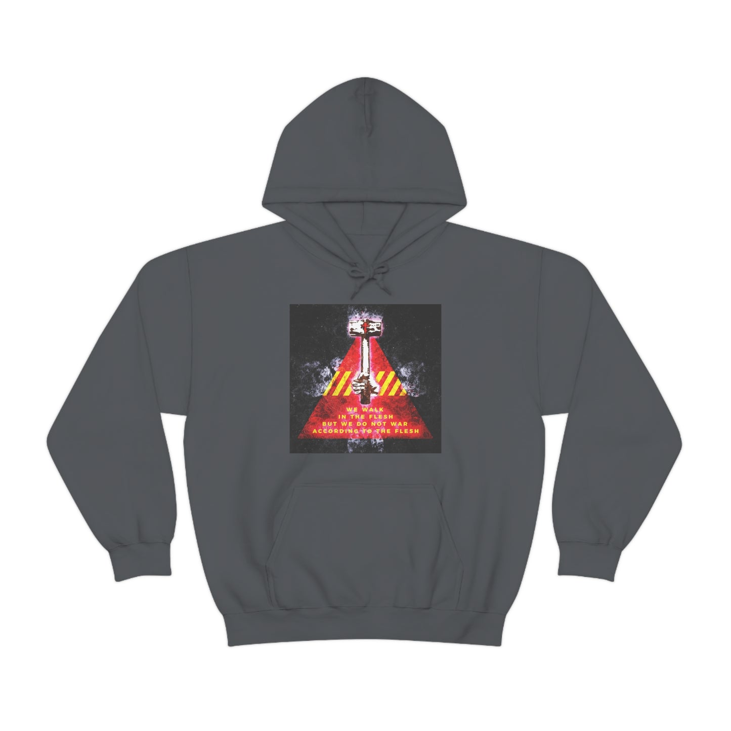 We Do Not War According to the Flesh No. 2 | Orthodox Christian Hoodie / Hooded Sweatshirt