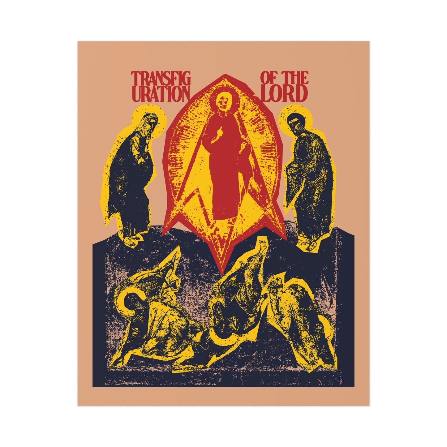 Transfiguration of the Lord No. 1 | Orthodox Christian Art Poster
