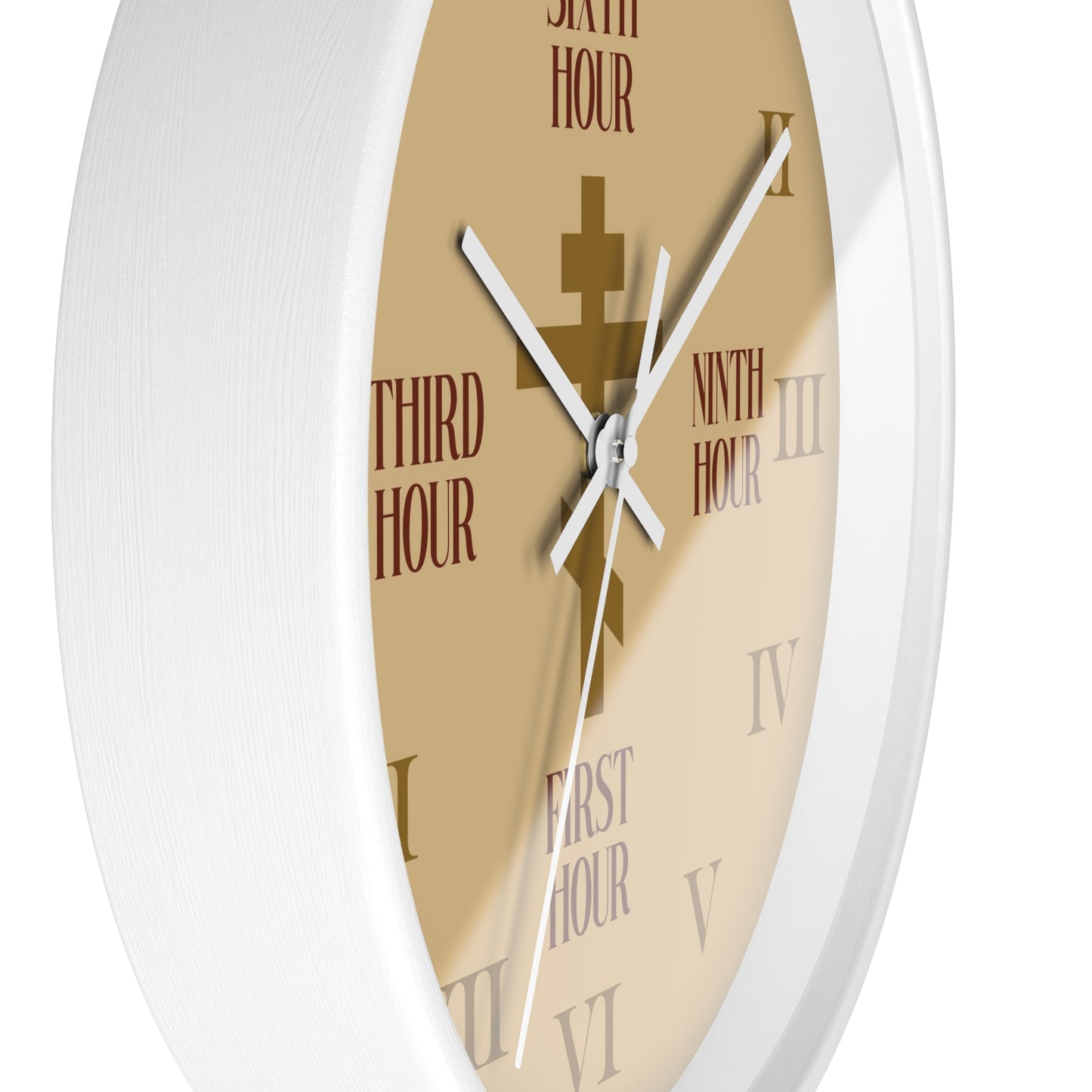 Liturgical Hours Wall Clock No. 2