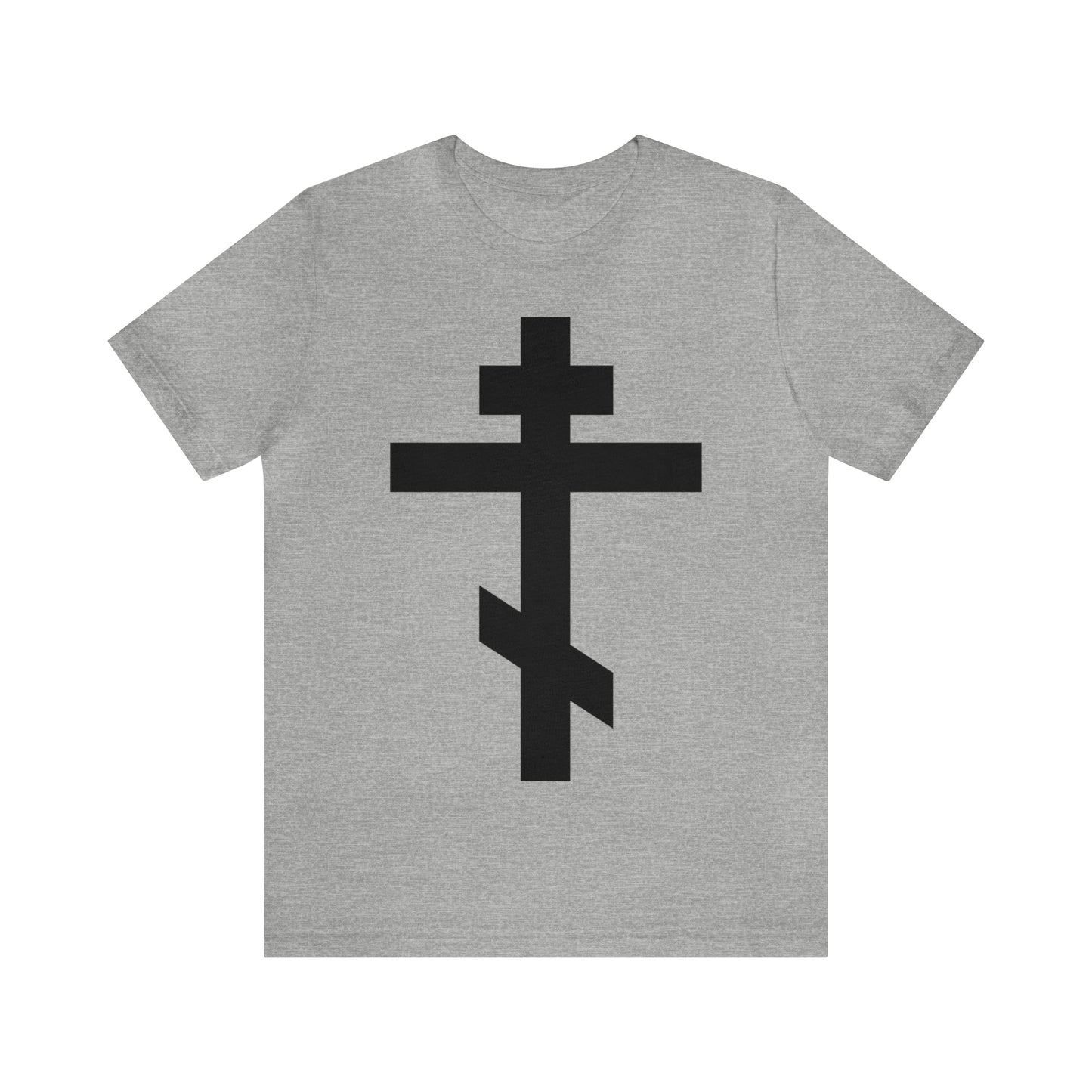 Simple Orthodox Cross (Black) No. 1 | Orthodox Christian T-Shirt