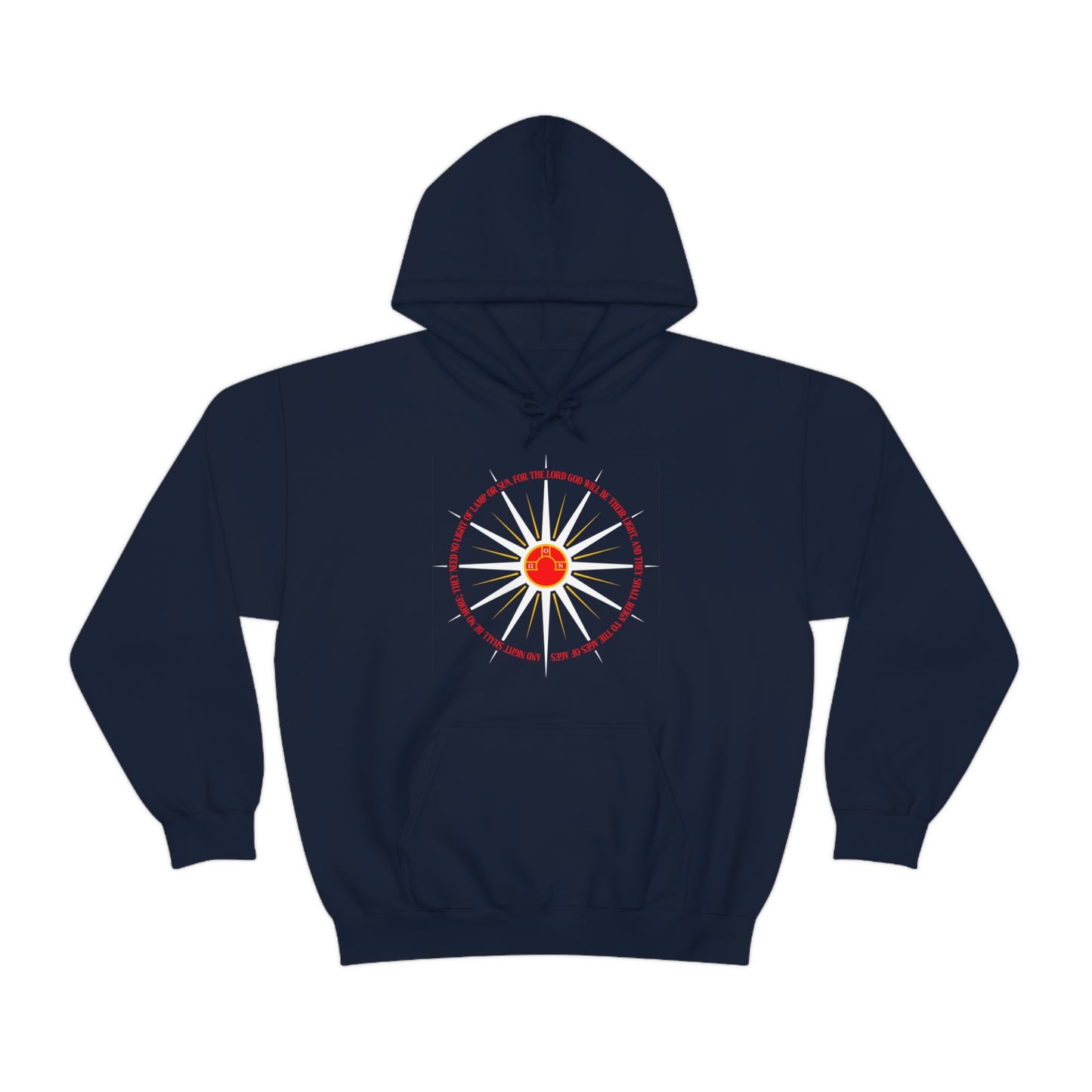 And Night Shall Be No More No. 1 | Orthodox Christian Hoodie / Hooded Sweatshirt