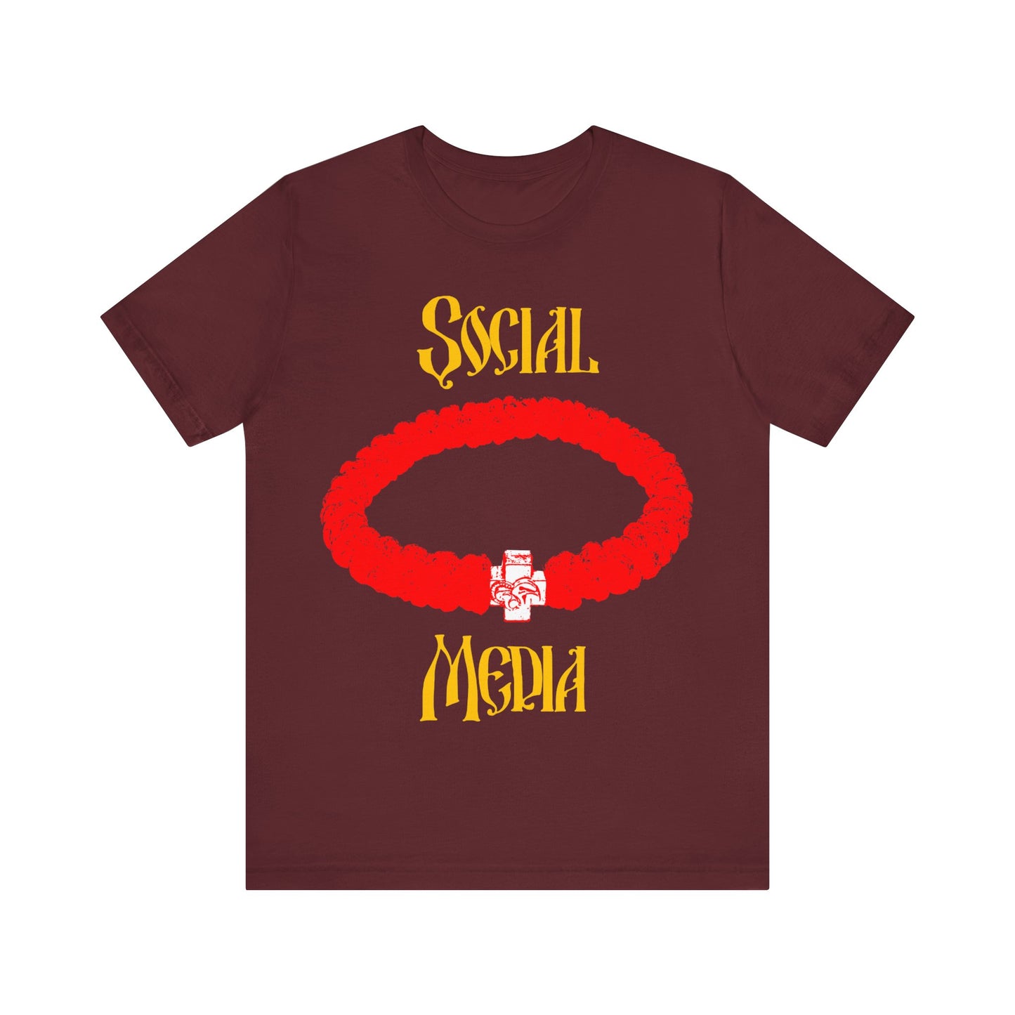 Social Media No. 2 (Prayer Rope) | Orthodox Christian T-Shirt