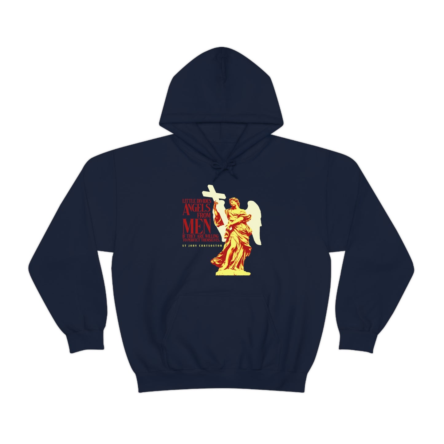 Little Divides Angels from Men No. 1 | Orthodox Christian Hoodie / Hooded Sweatshirt