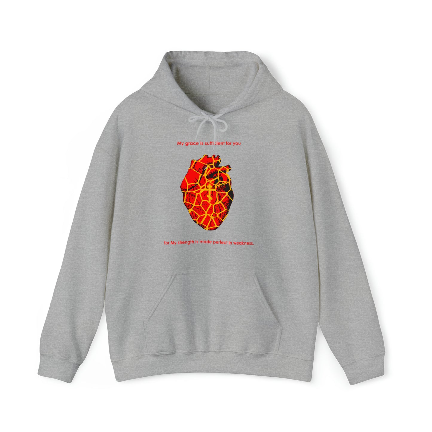 My Strength is Made Perfect in Weakness No. 1 | Orthodox Christian Hoodie / Hooded Sweatshirt