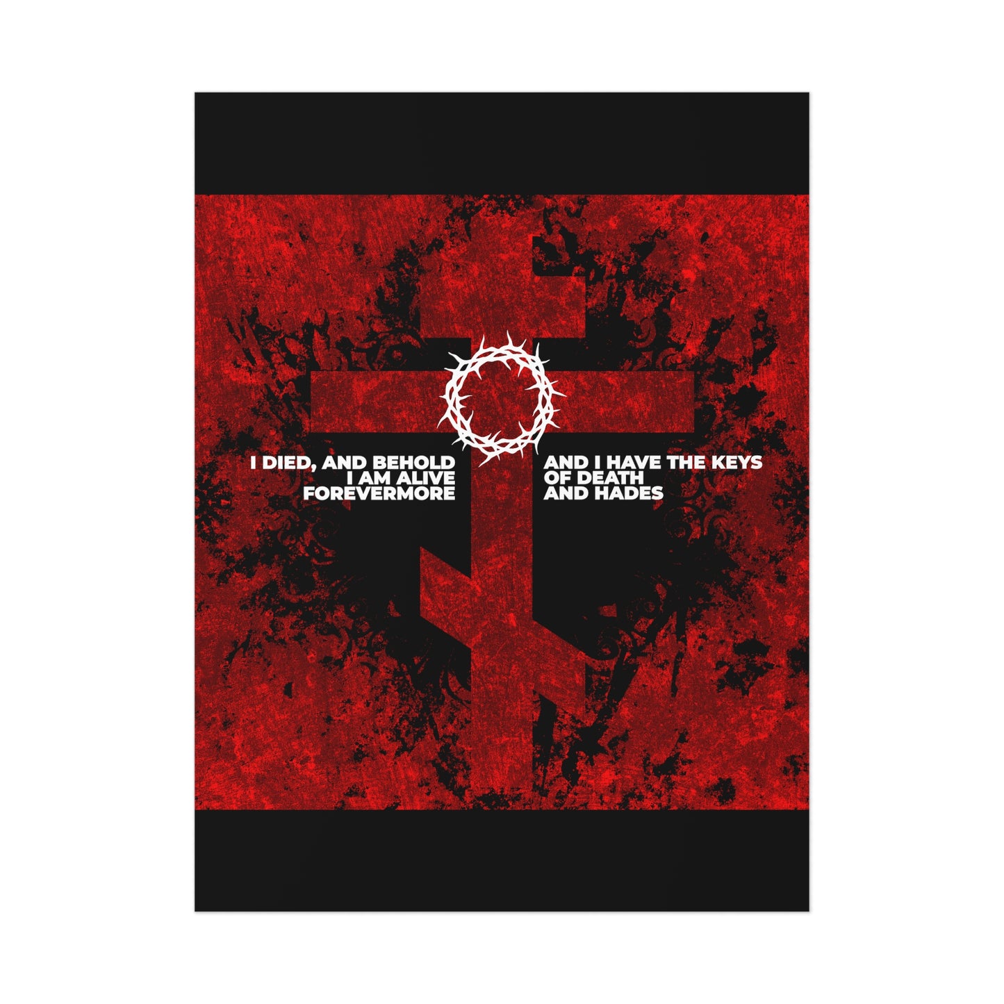 I Am Alive Forevermore No. 2 | Orthodox Christian Art Poster