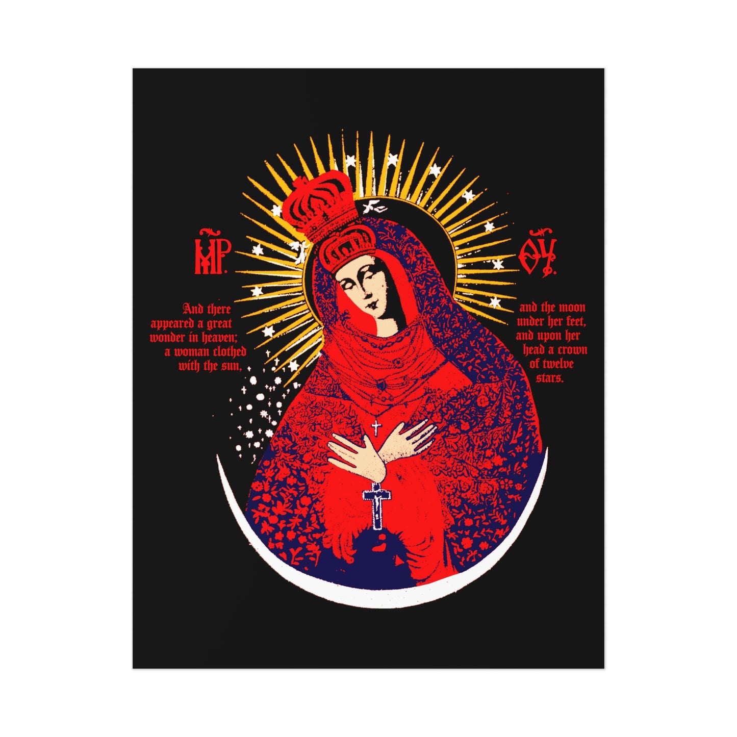 Our Lady the Gate of Dawn No. 1 | Orthodox Christian Art Poster