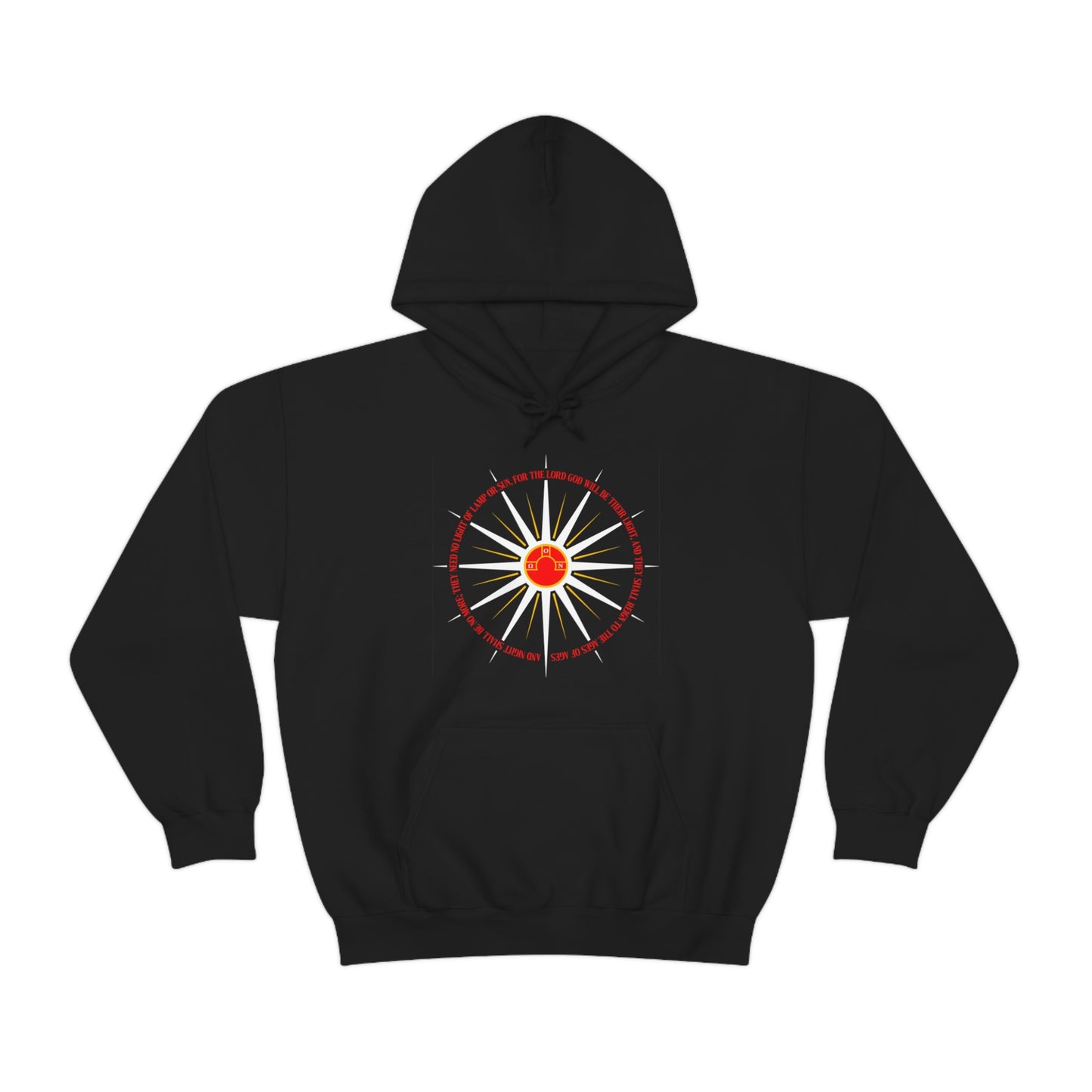 And Night Shall Be No More No. 1 | Orthodox Christian Hoodie / Hooded Sweatshirt