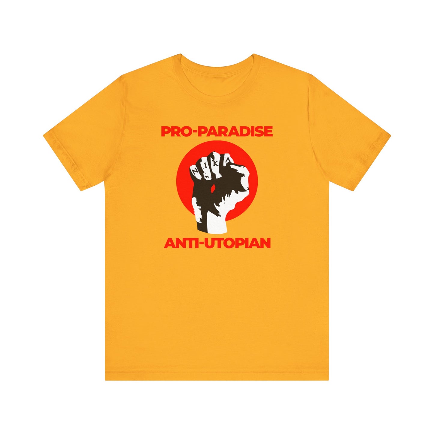 Pro-Paradise Anti-Utopian No. 1 | Orthodox Christian T-Shirt