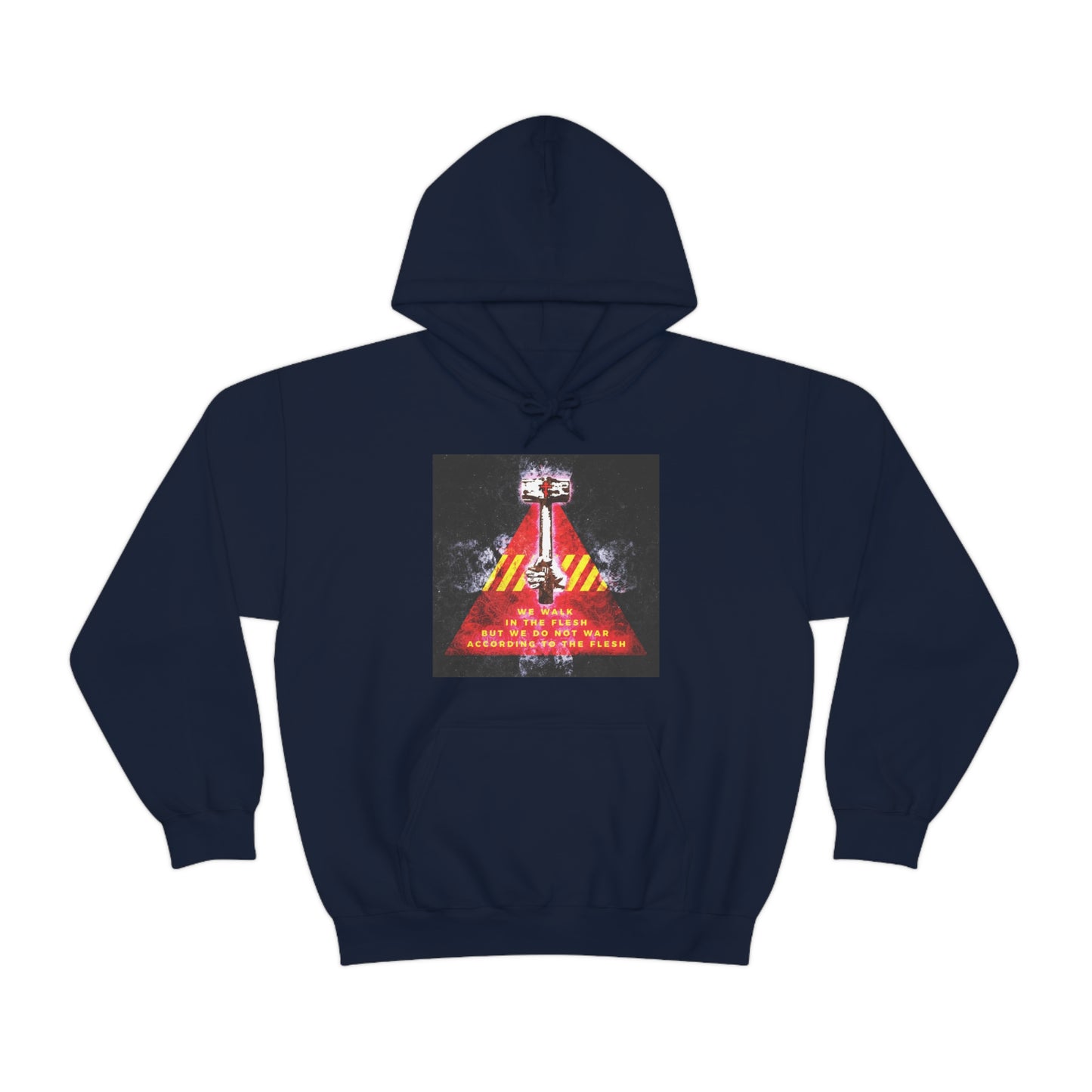 We Do Not War According to the Flesh No. 2 | Orthodox Christian Hoodie / Hooded Sweatshirt
