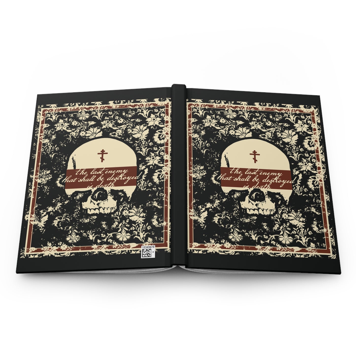 The Final Enemy That Shall Be Destroyed is Death No. 4 (1 Corinthians 15:26) | Orthodox Christian Hardcover Blank Journal